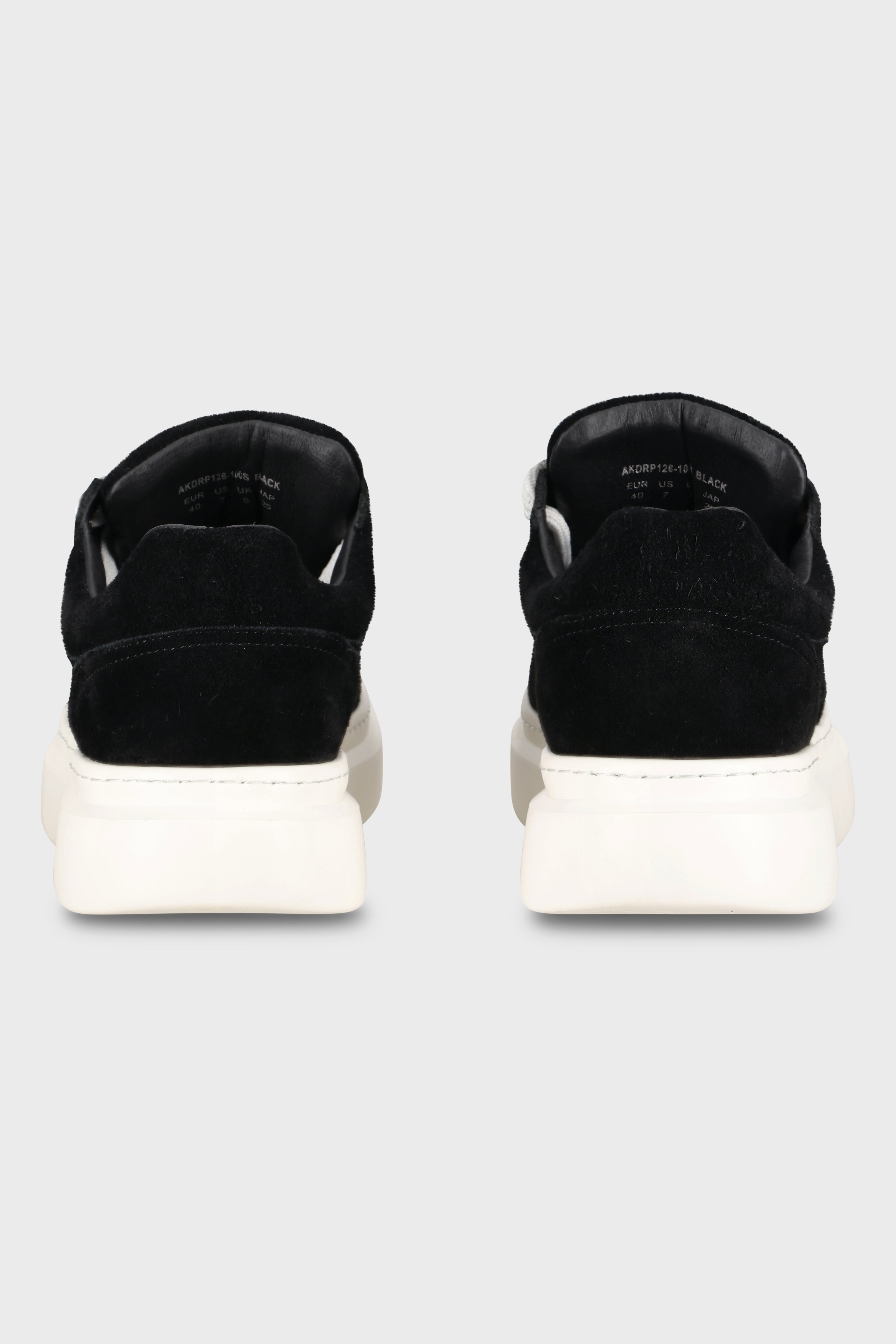 סניקרס Drop Line Black Suede