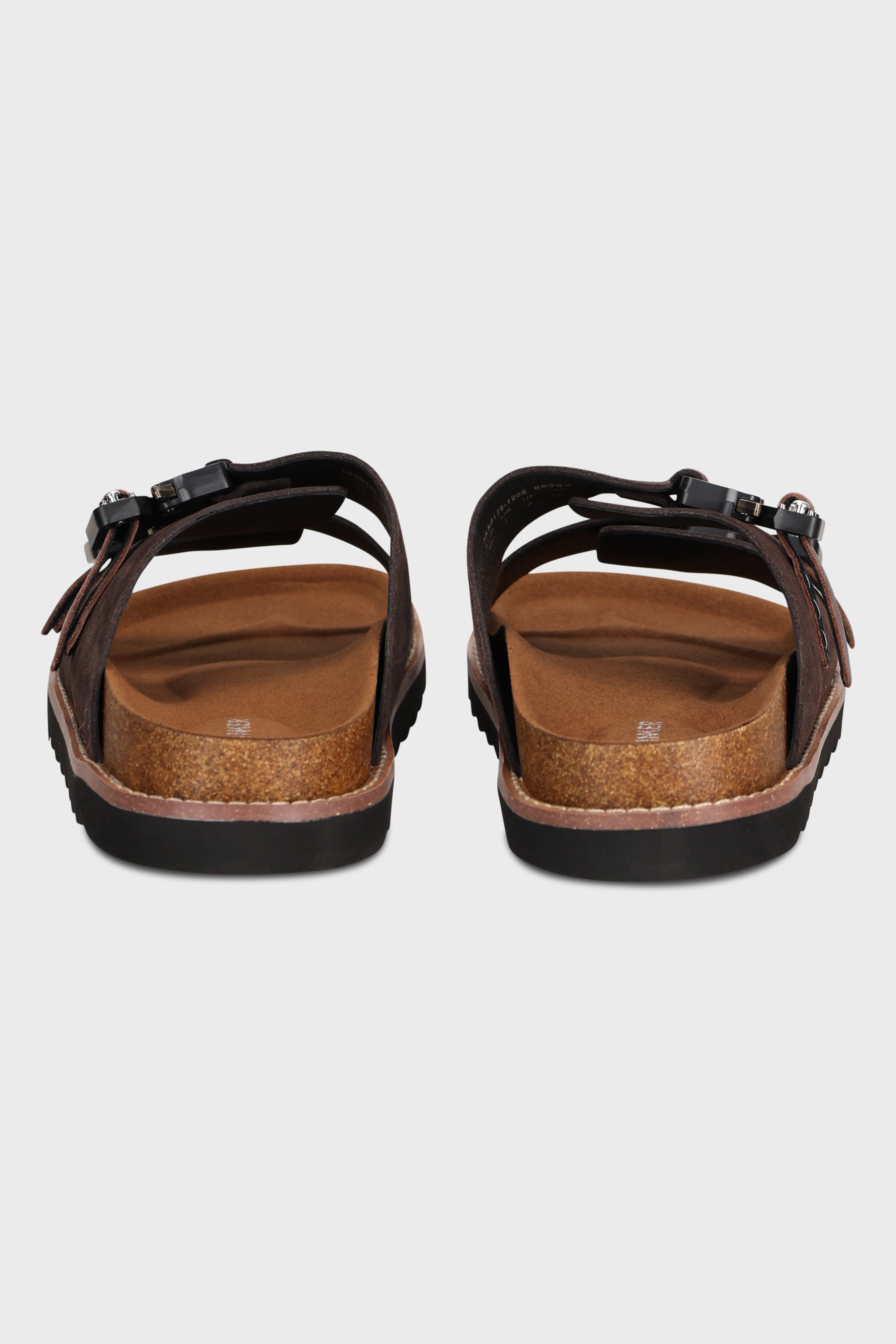 נעליים Swish Buckle Black Leather