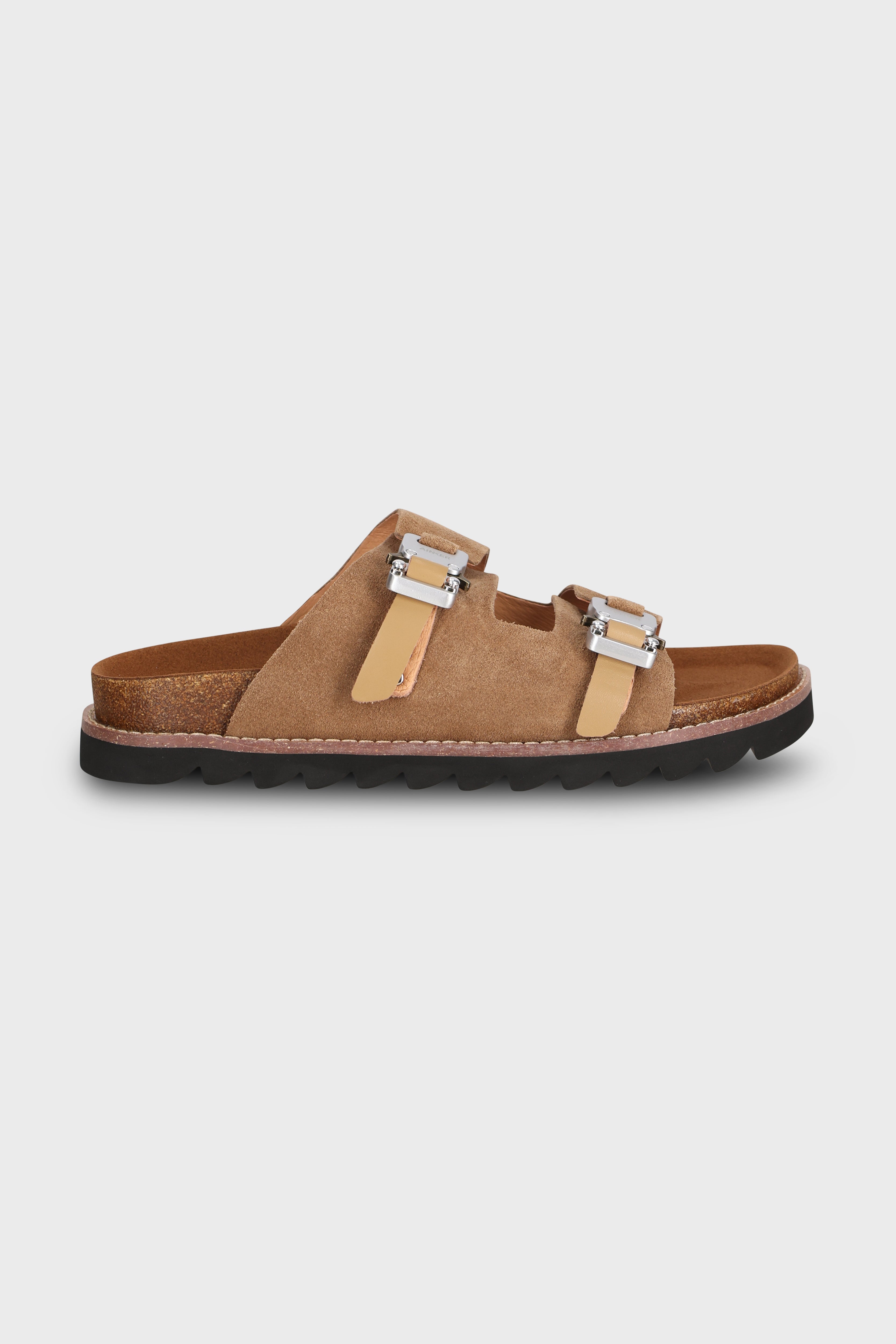 נעליים Swish Buckle Mocha Suede
