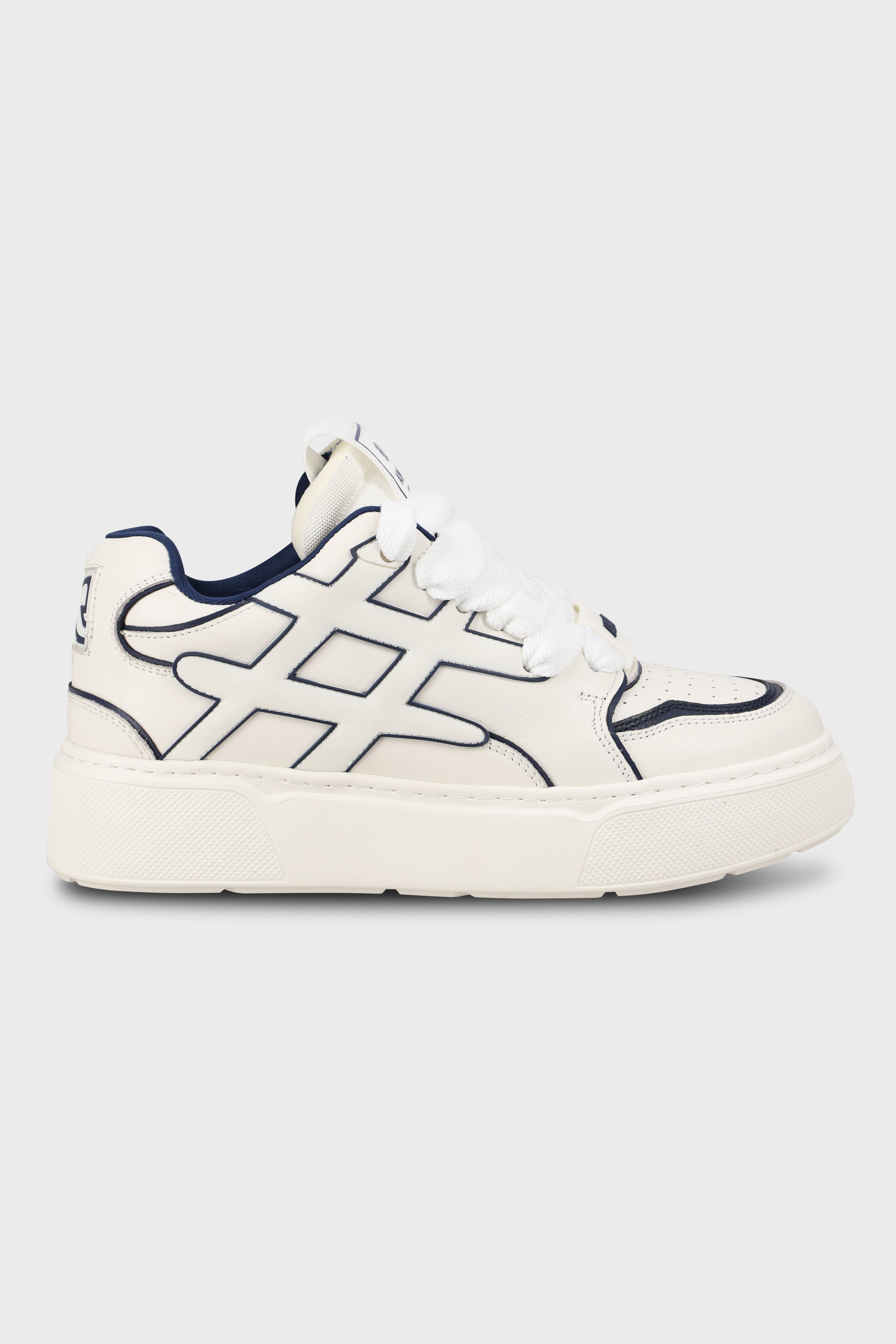 סניקרס Backdoor Leather White Blue