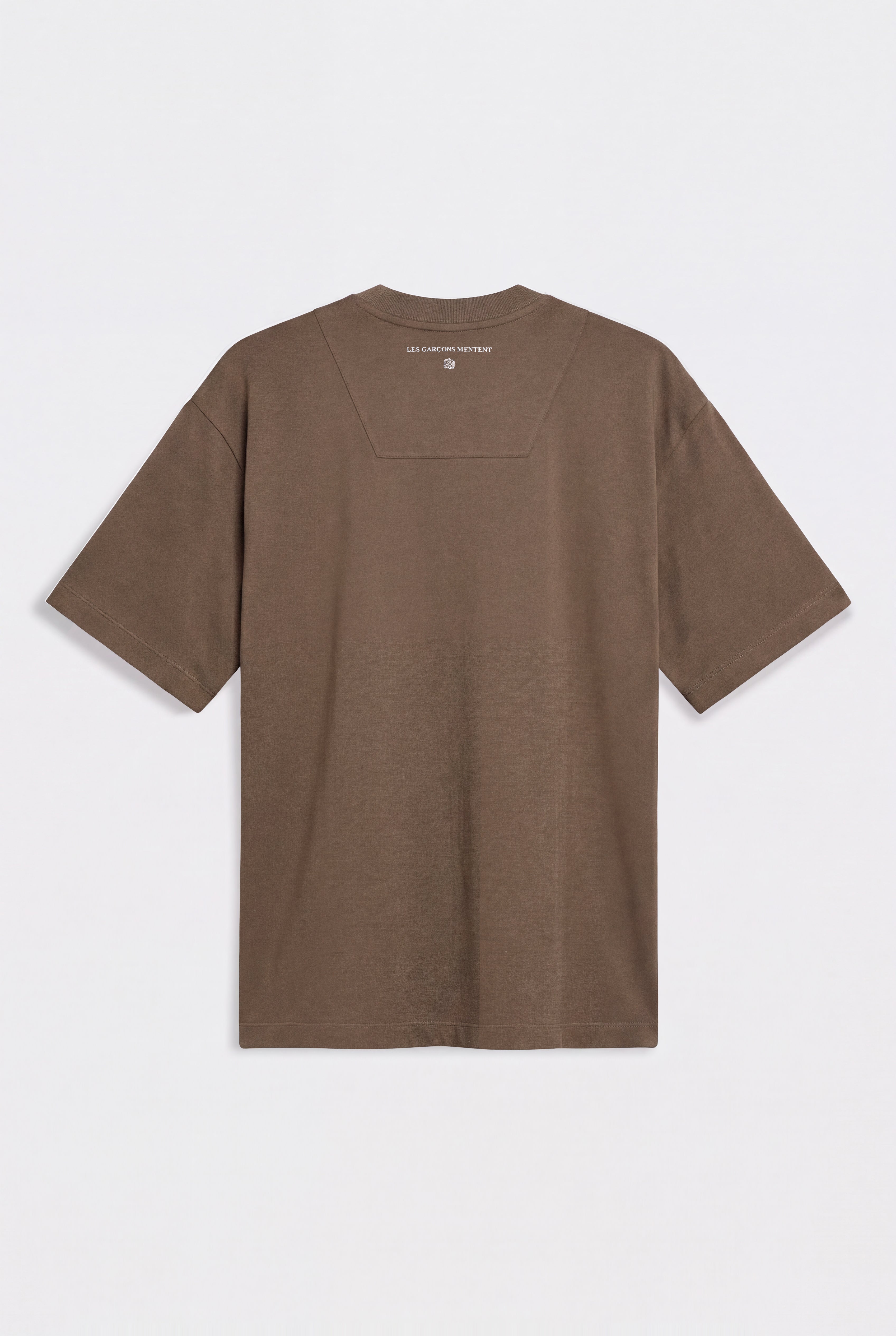 חולצה קצרה Mercerized 1149 Brown