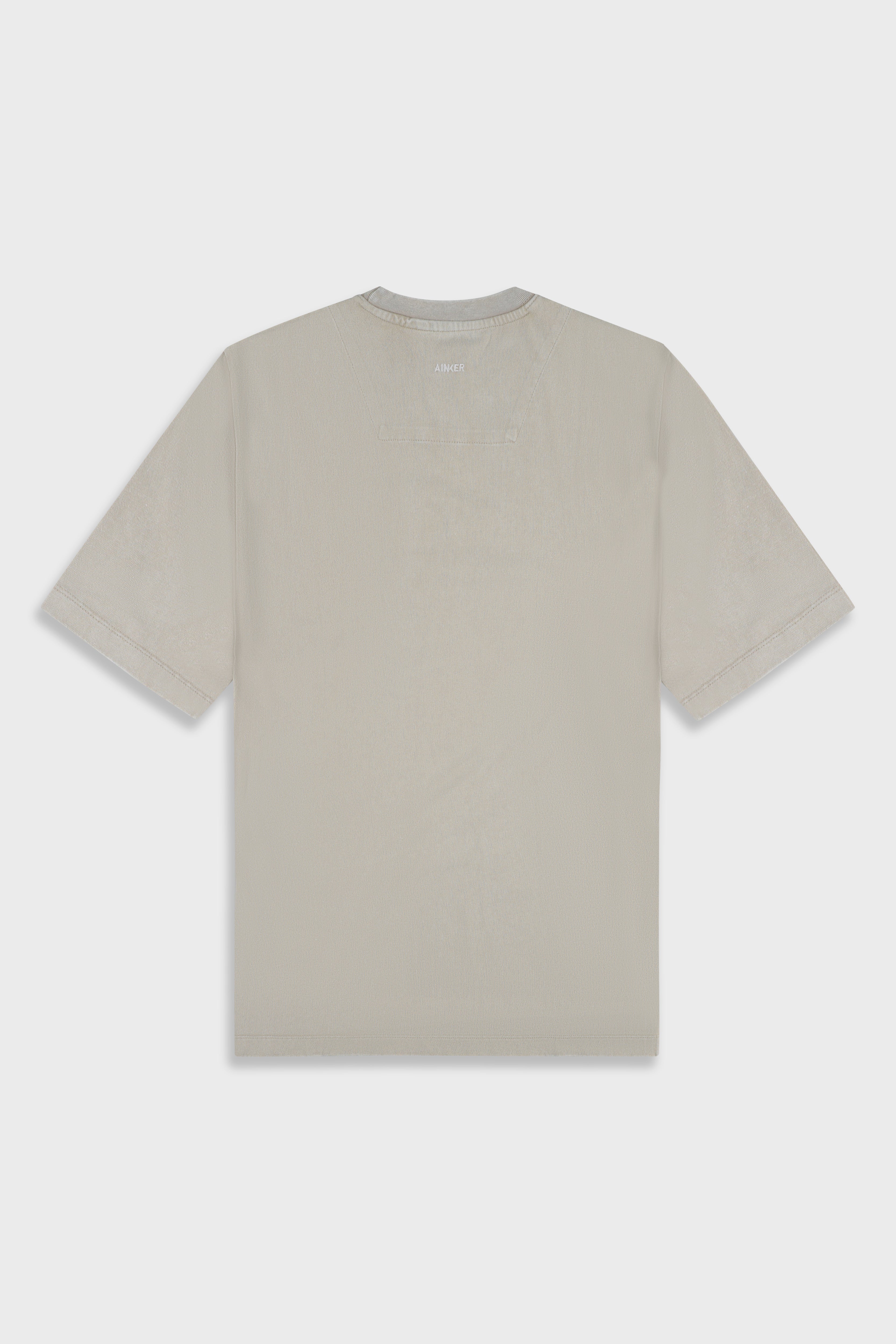 חולצה קצרה Cotton Wash 856 Beige