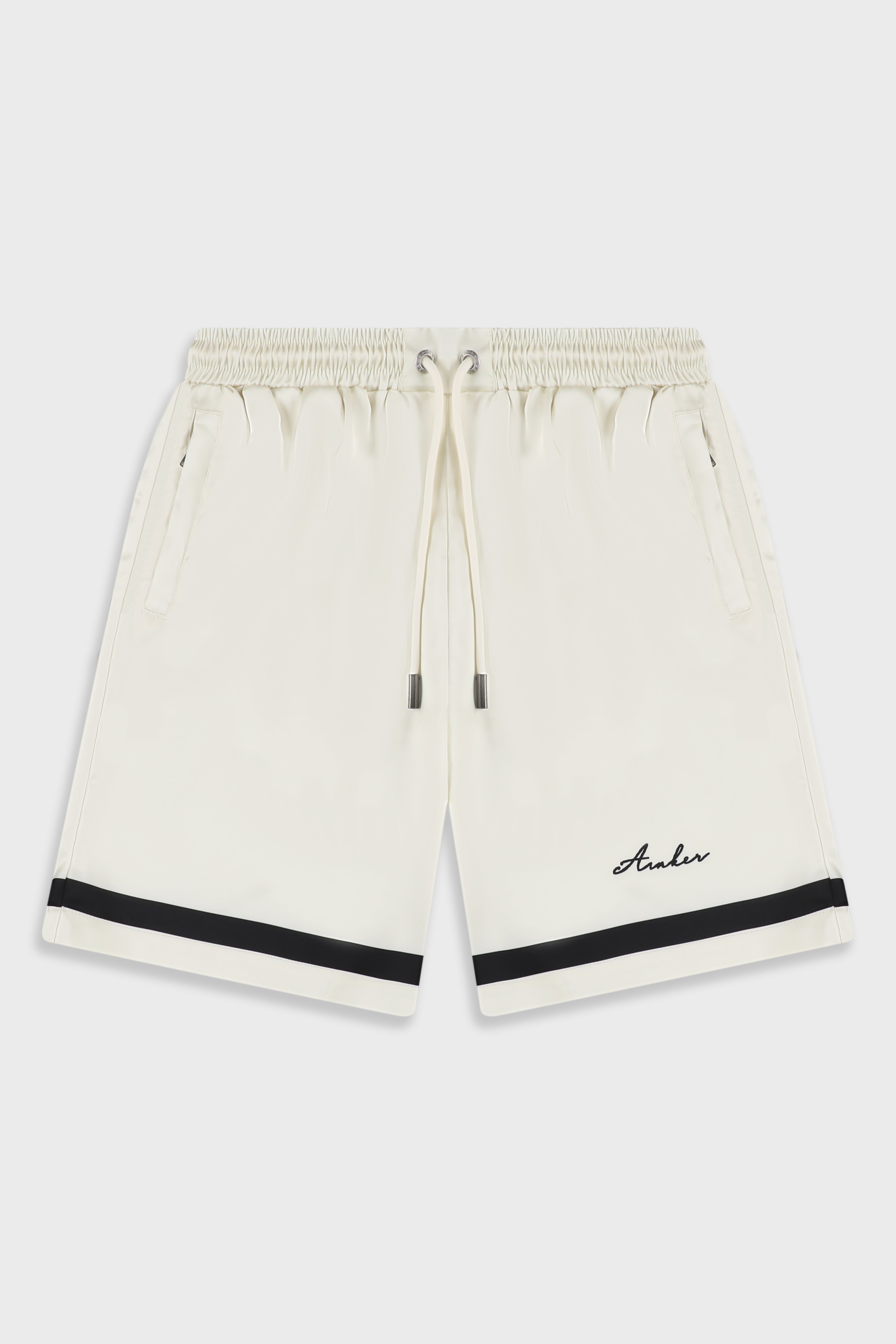מכנס קצר Satin 841 White