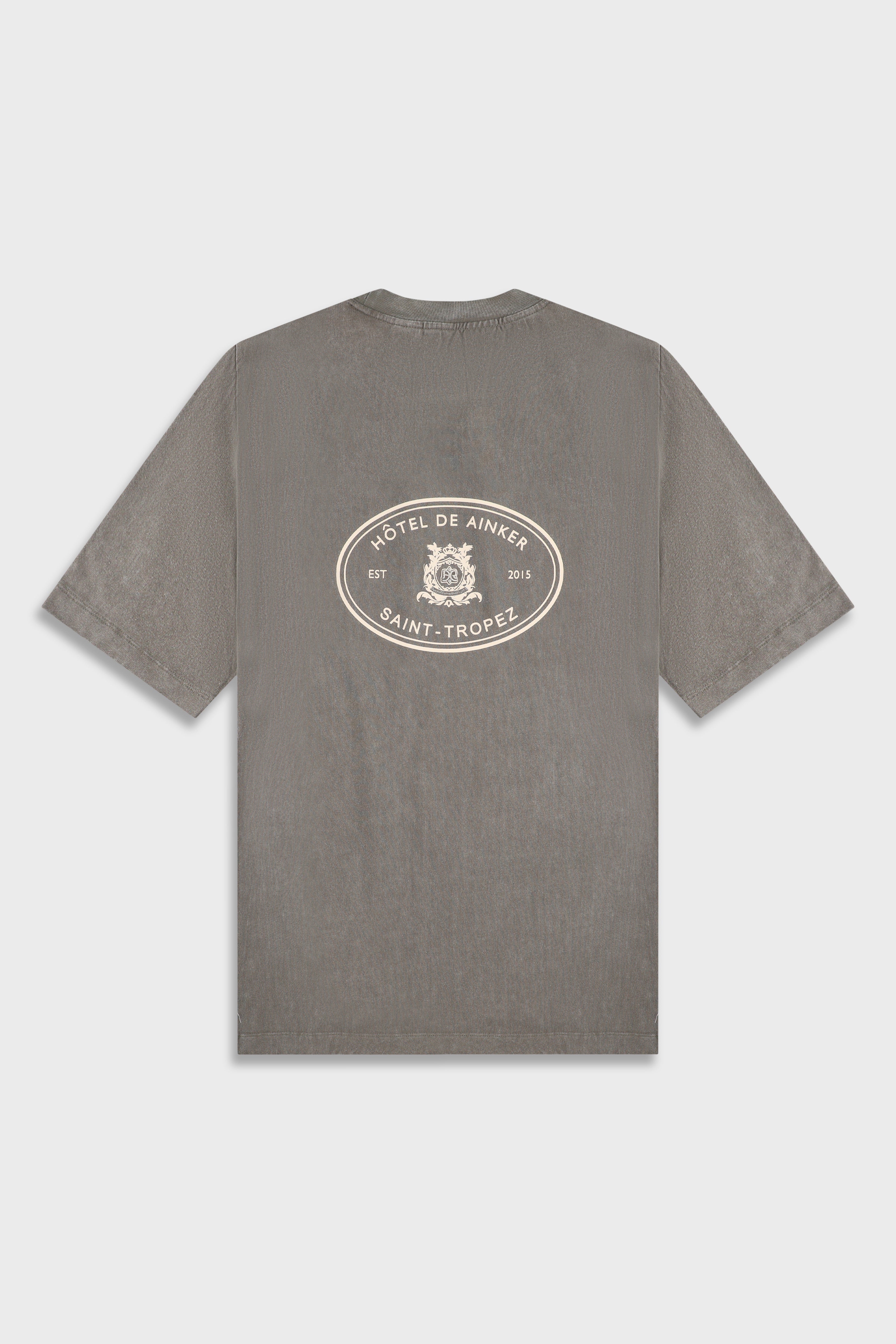 חולצה קצרה Cotton Wash 740 Mocha