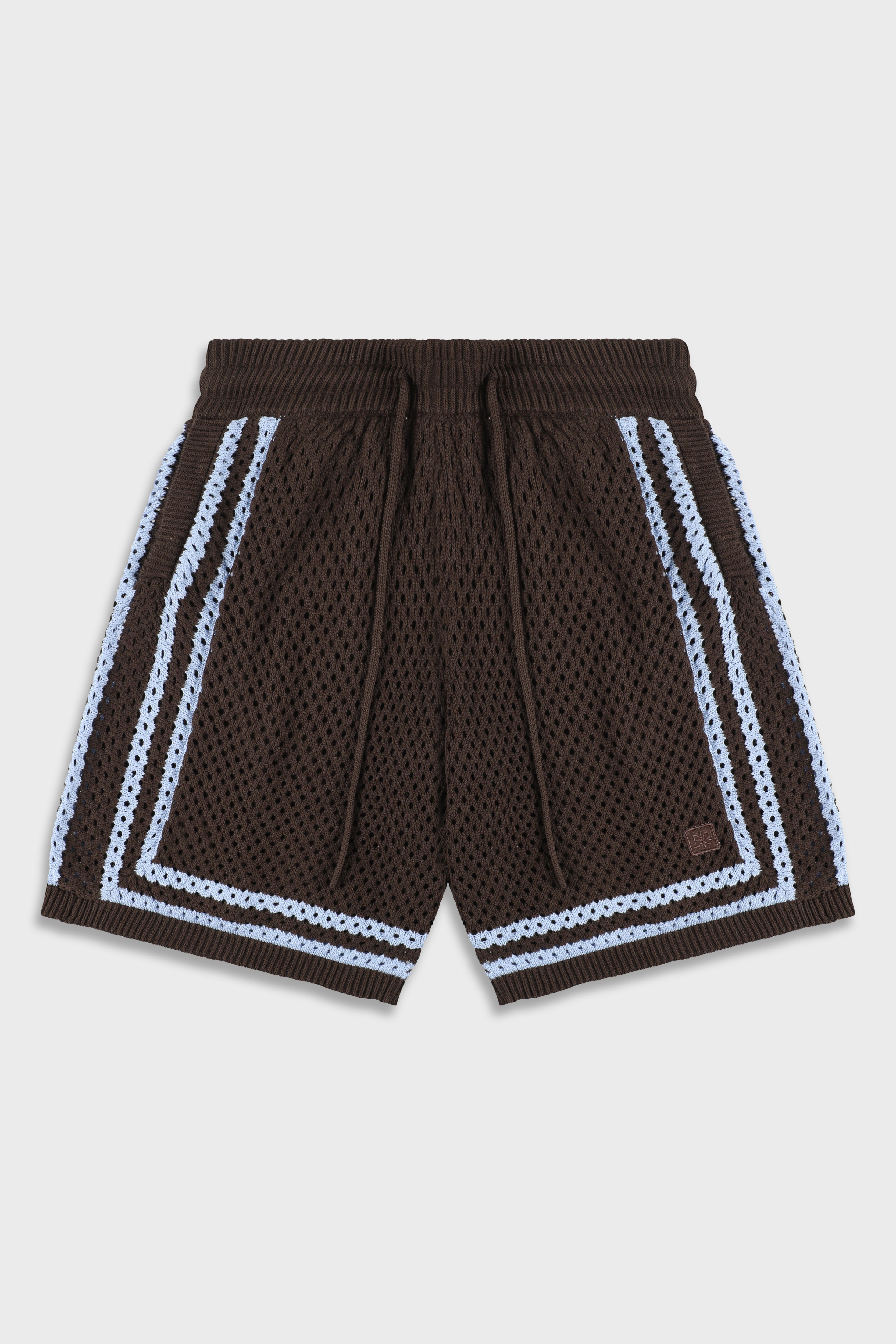 מכנס קצר Brown Mesh 804