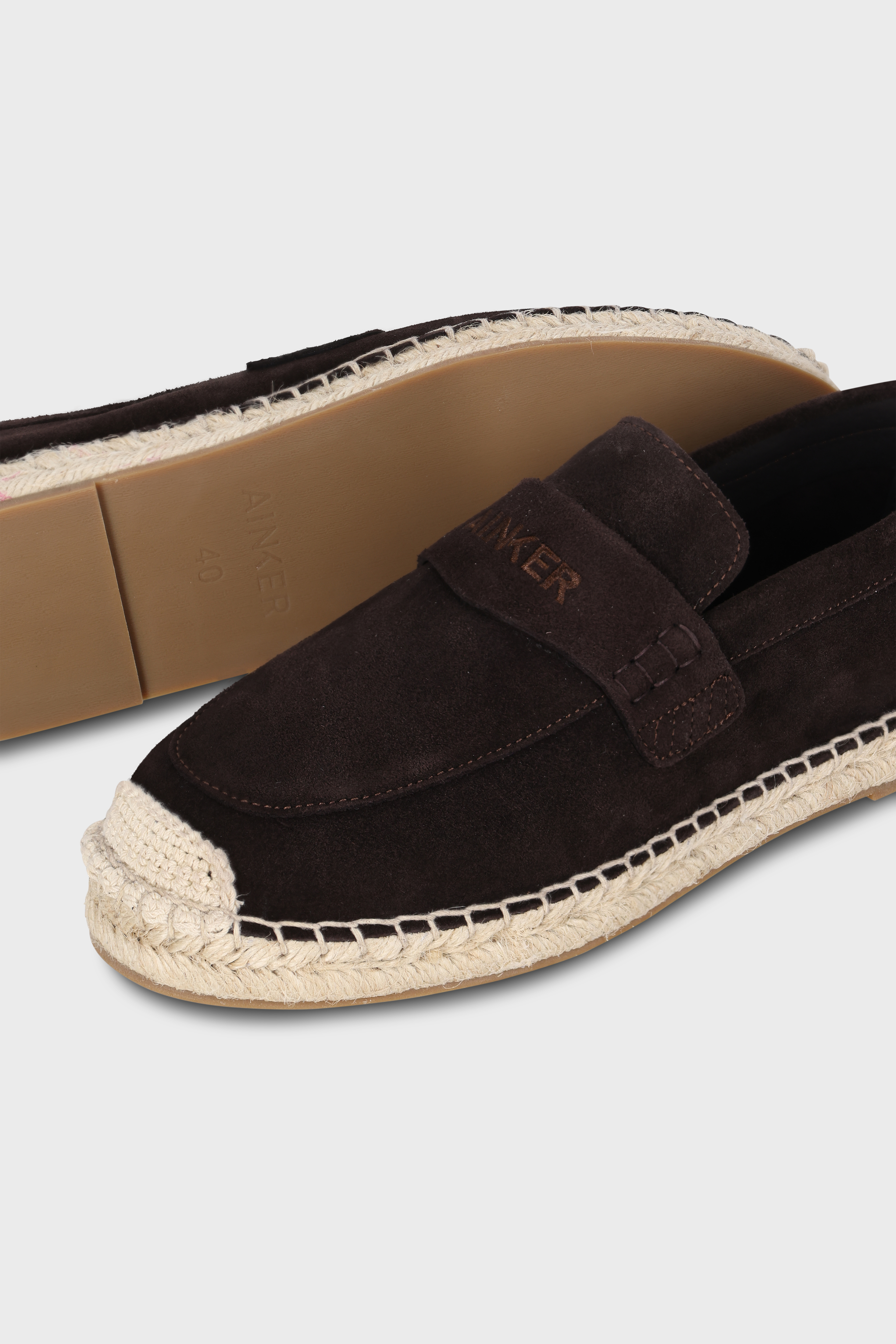 נעליים Espadrille Brown