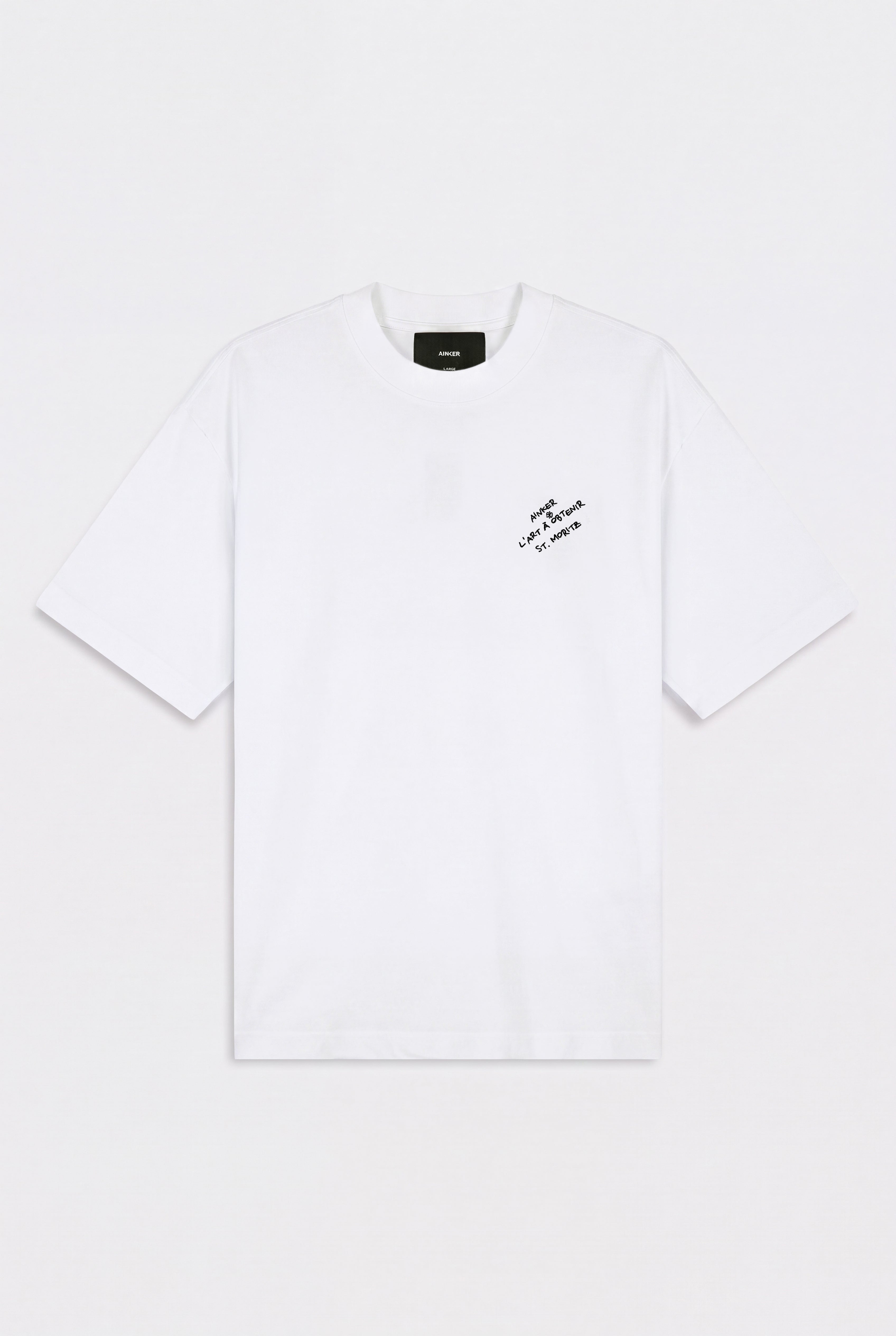 חולצה קצרה Mercerized 1139 White