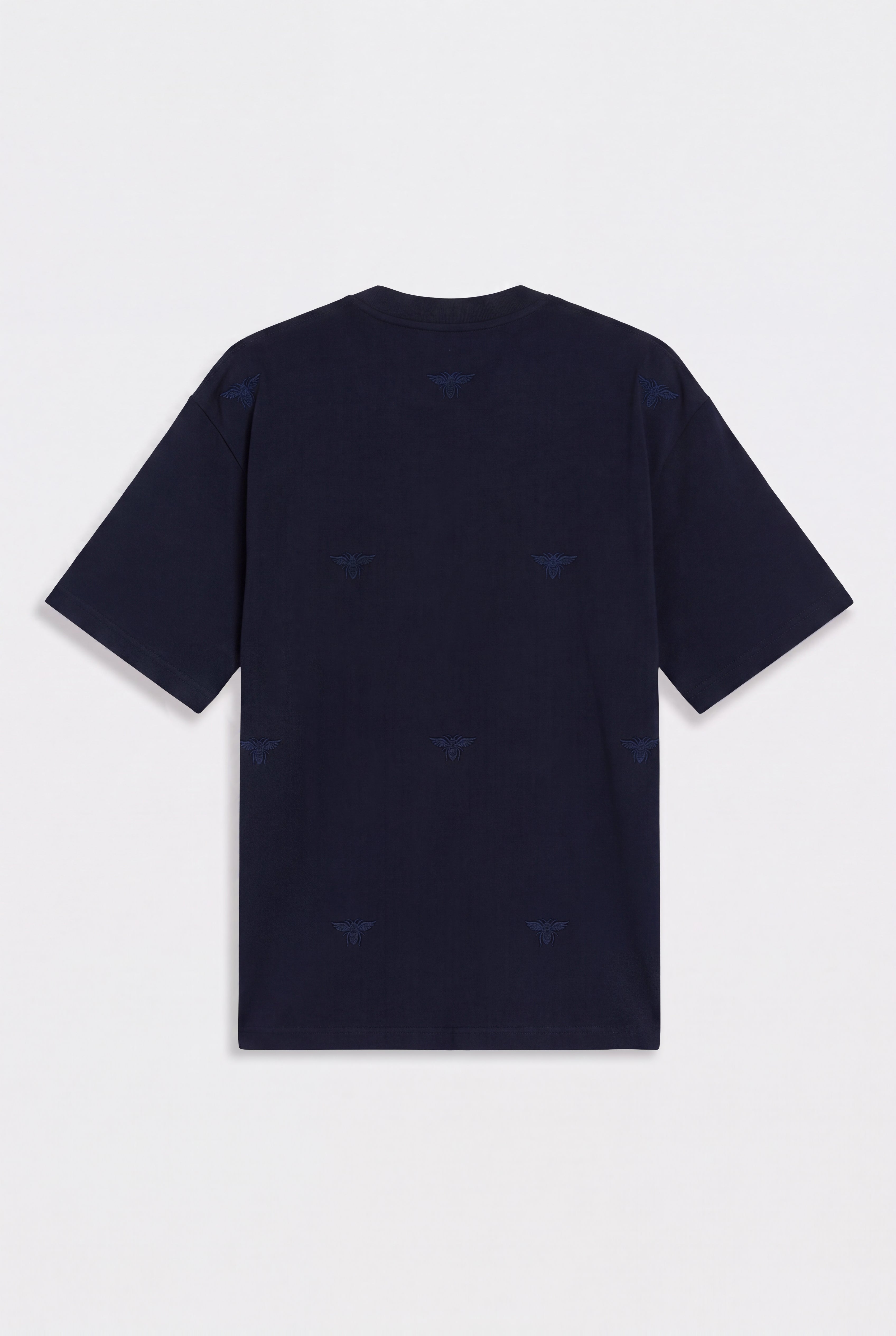 חולצה קצרה Mercerized 1002 Navy
