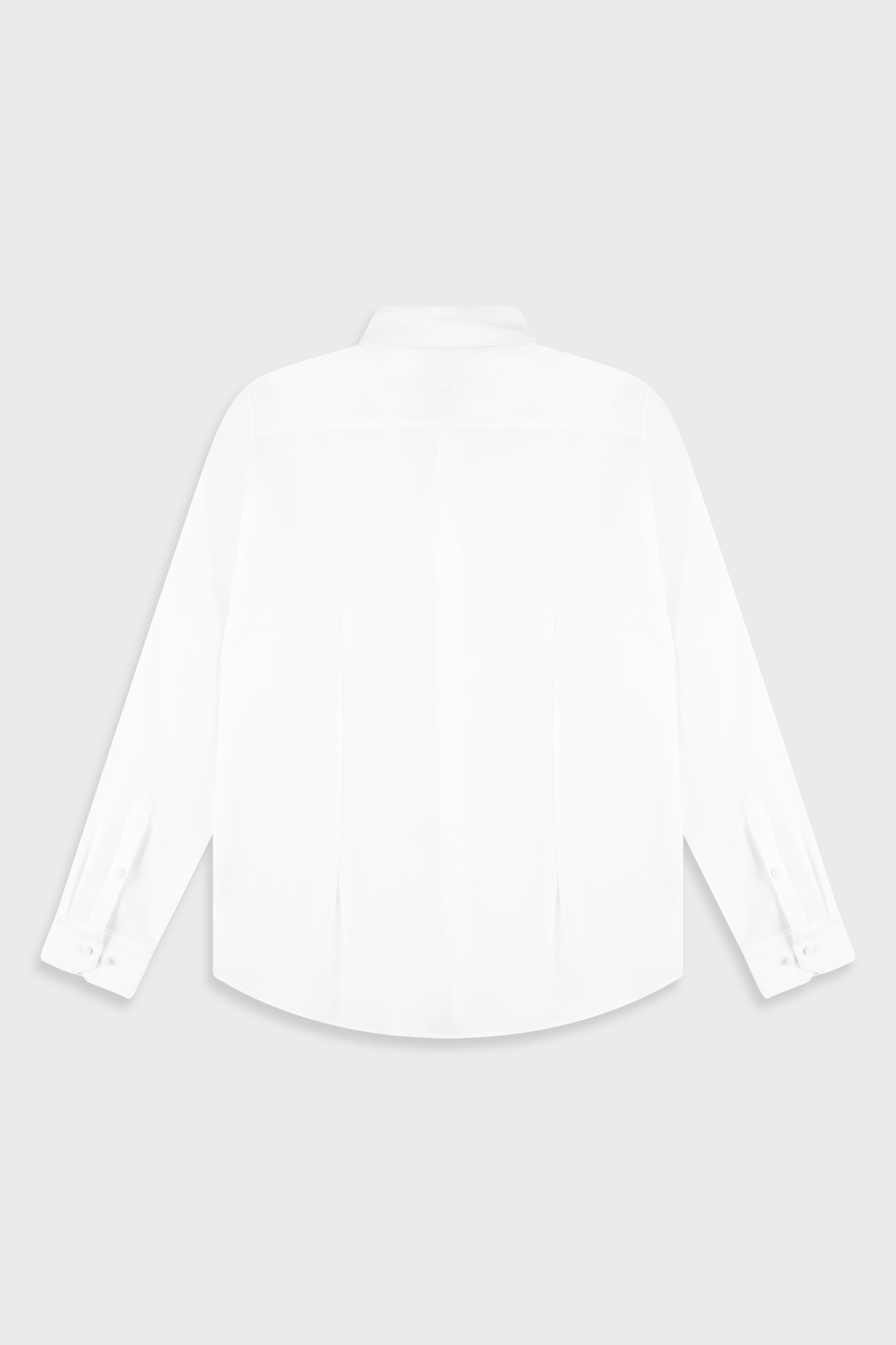 חולצה מכופתרת Wool Blend White 779 Button