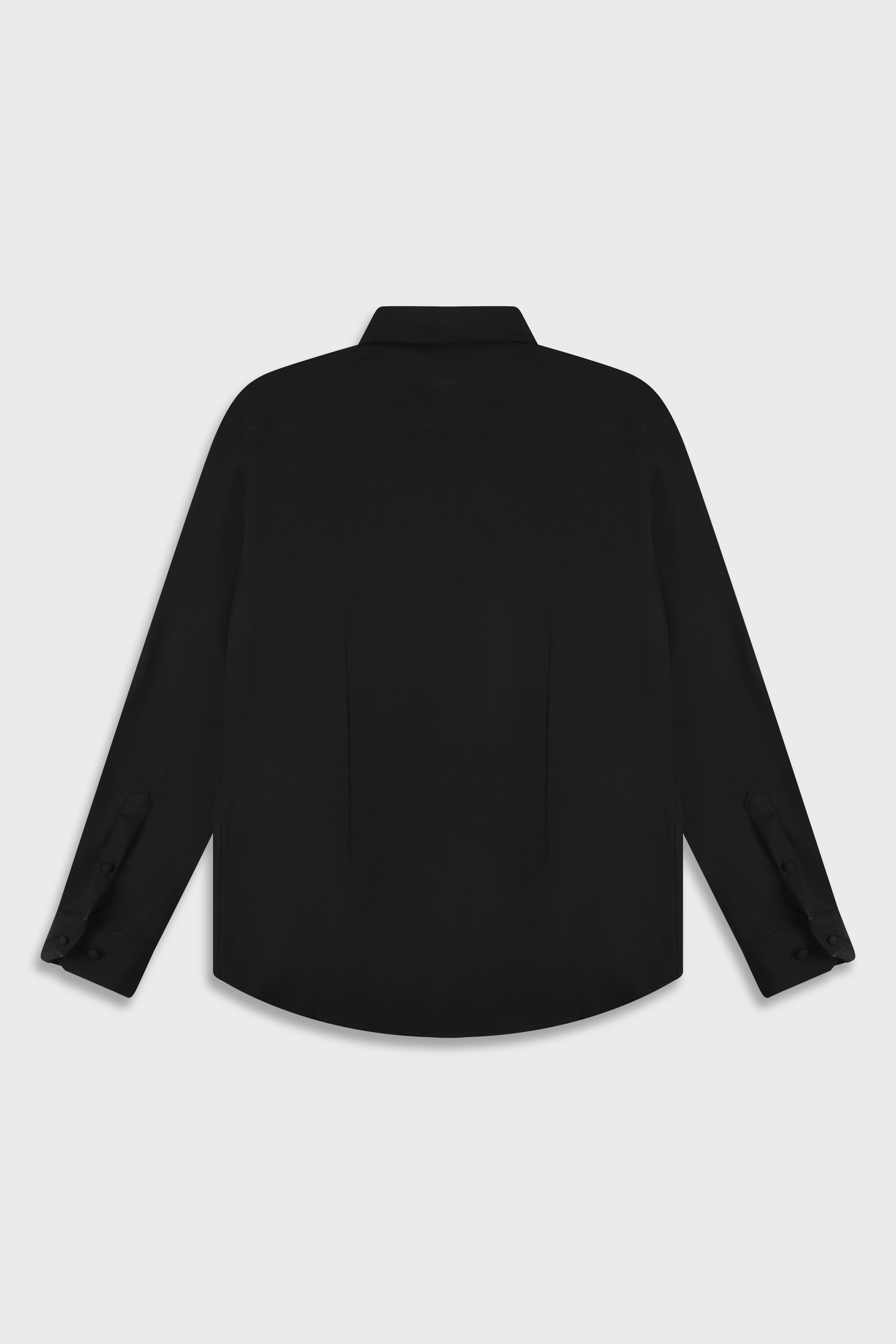 חולצה מכופתרת Wool Blend Black 779 Button