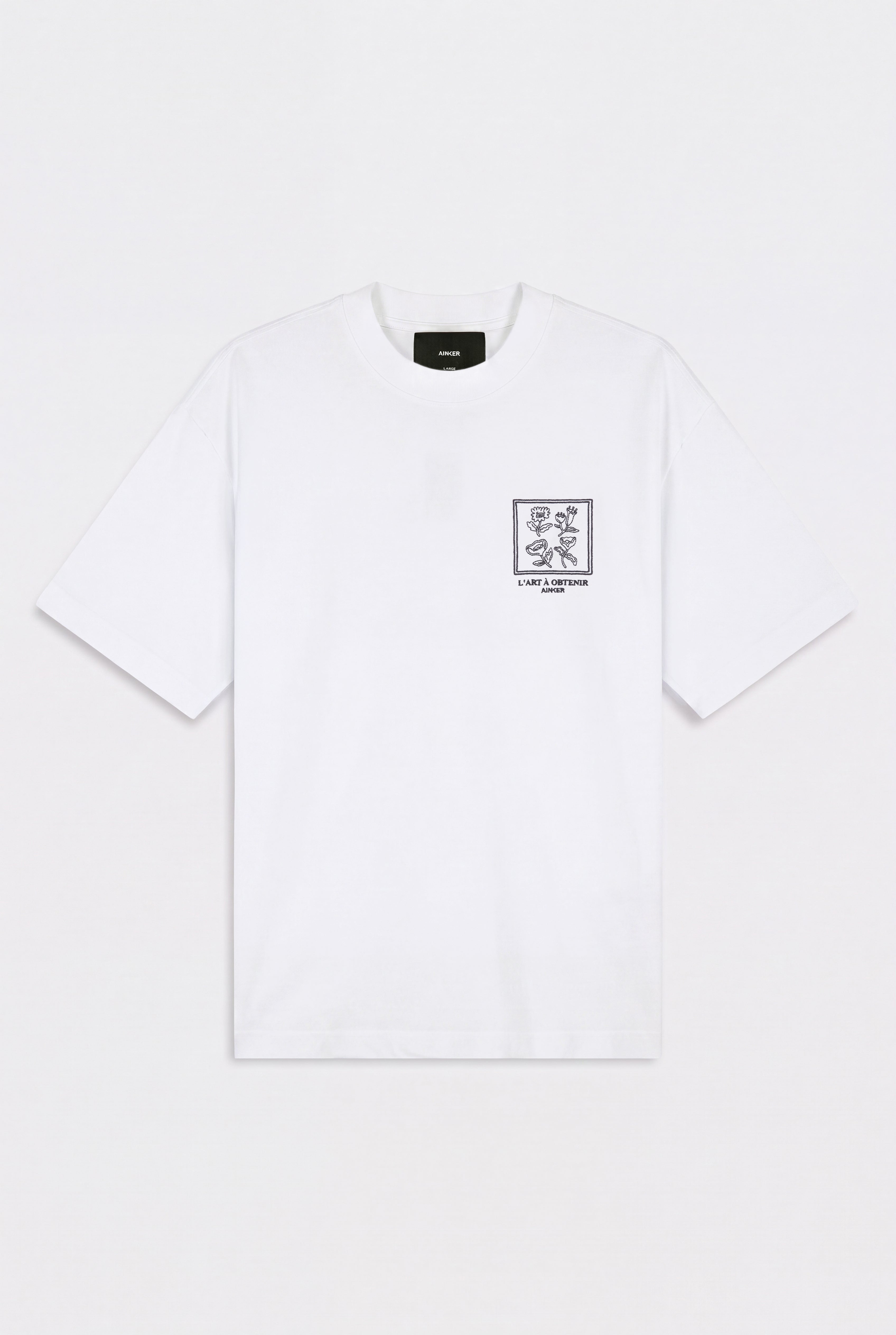 חולצה קצרה Mercerized 1149 White