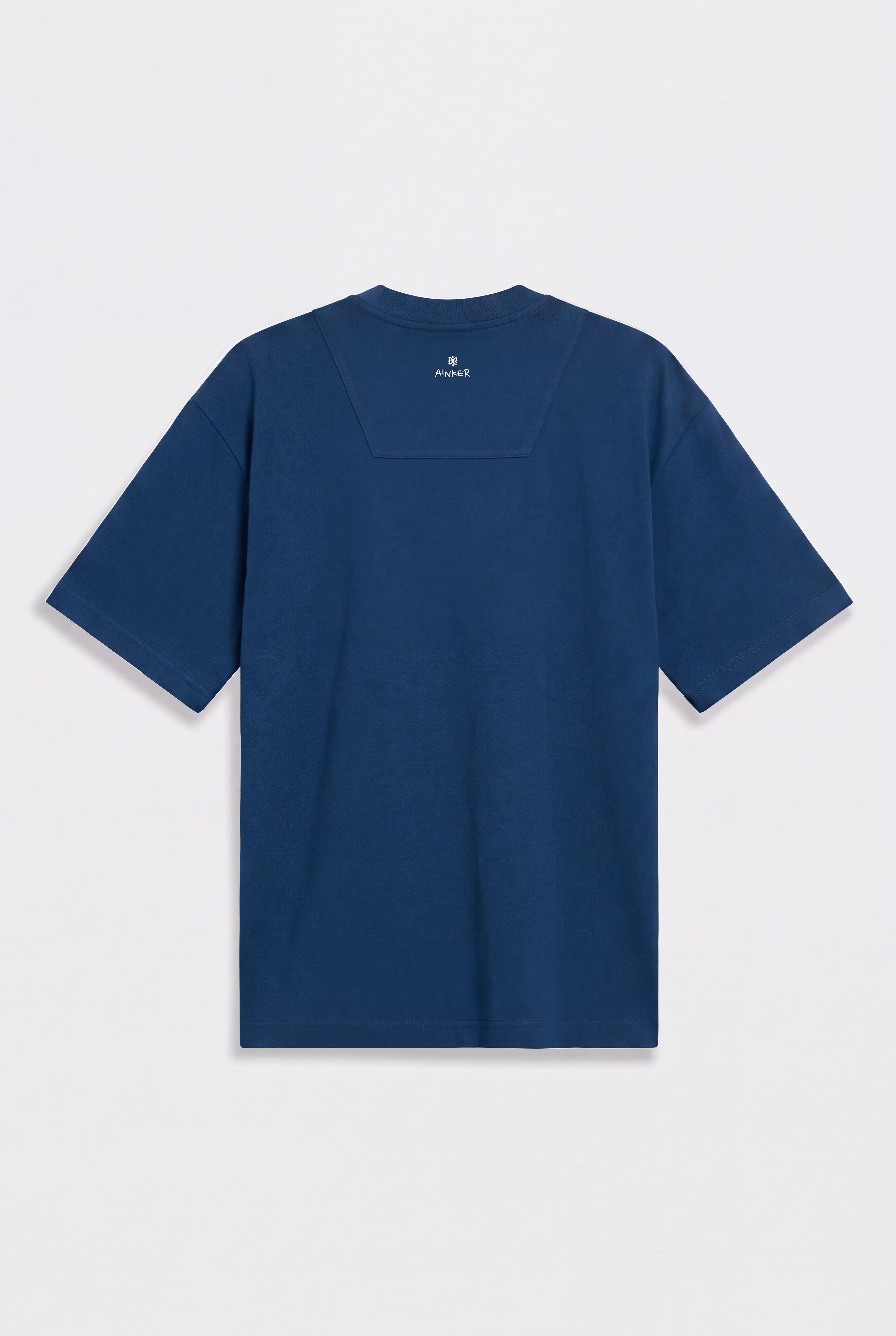 חולצה קצרה Mercerized 1139 Blue