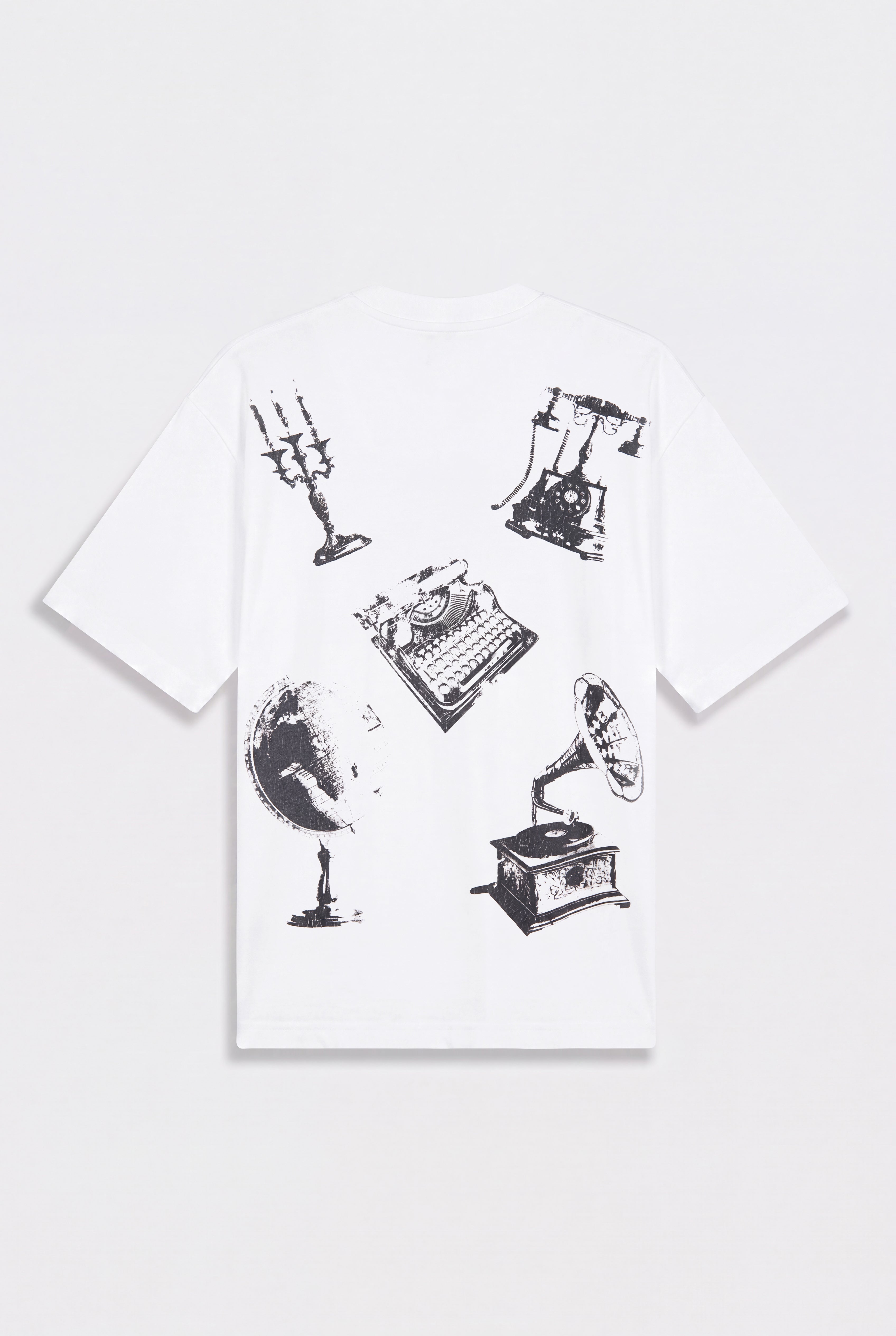 חולצה קצרה Cotton 1146 White