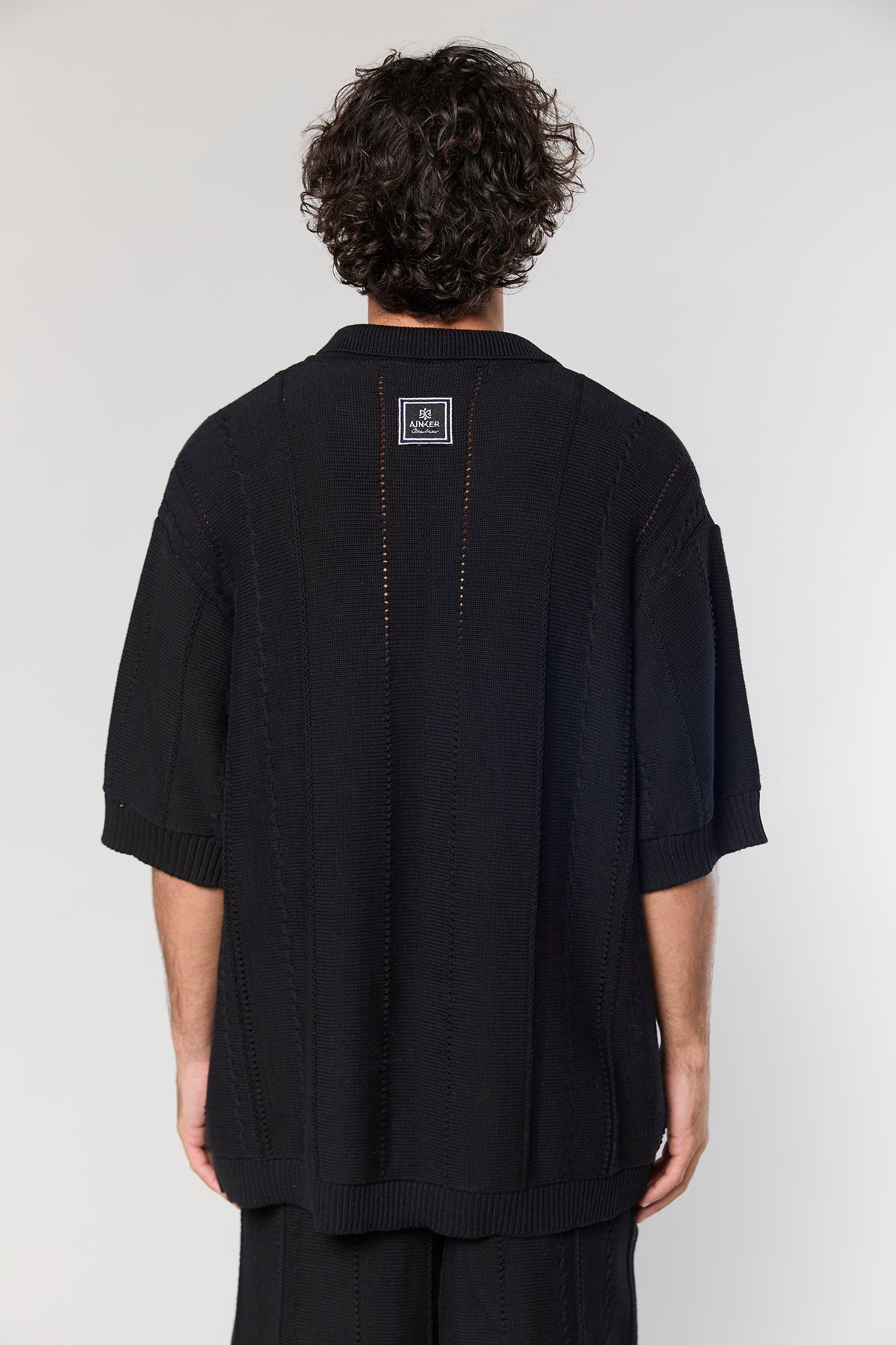 חולצה מכופתרת Black 720