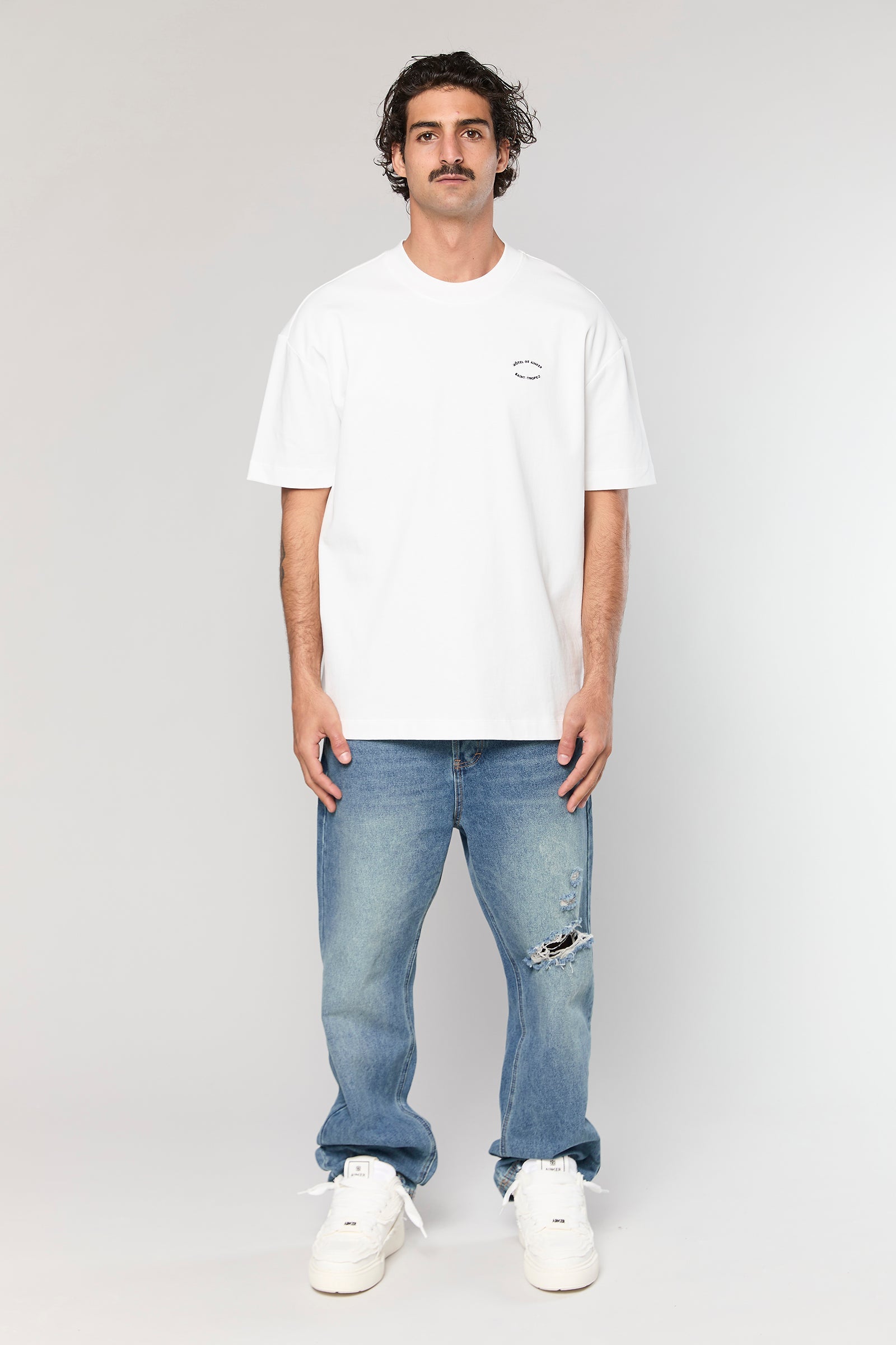 חולצה קצרה Cotton 740 White