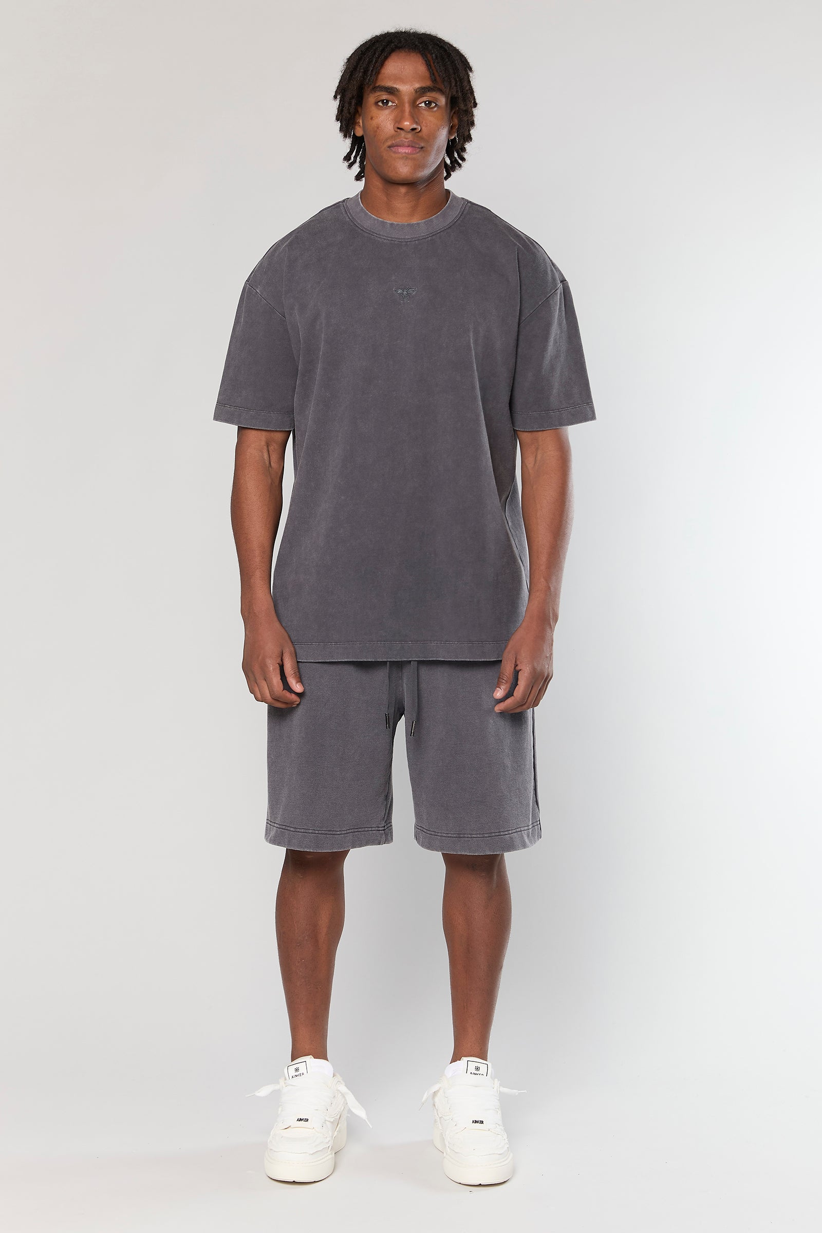 מכנס קצר 856 D.Gray Wash