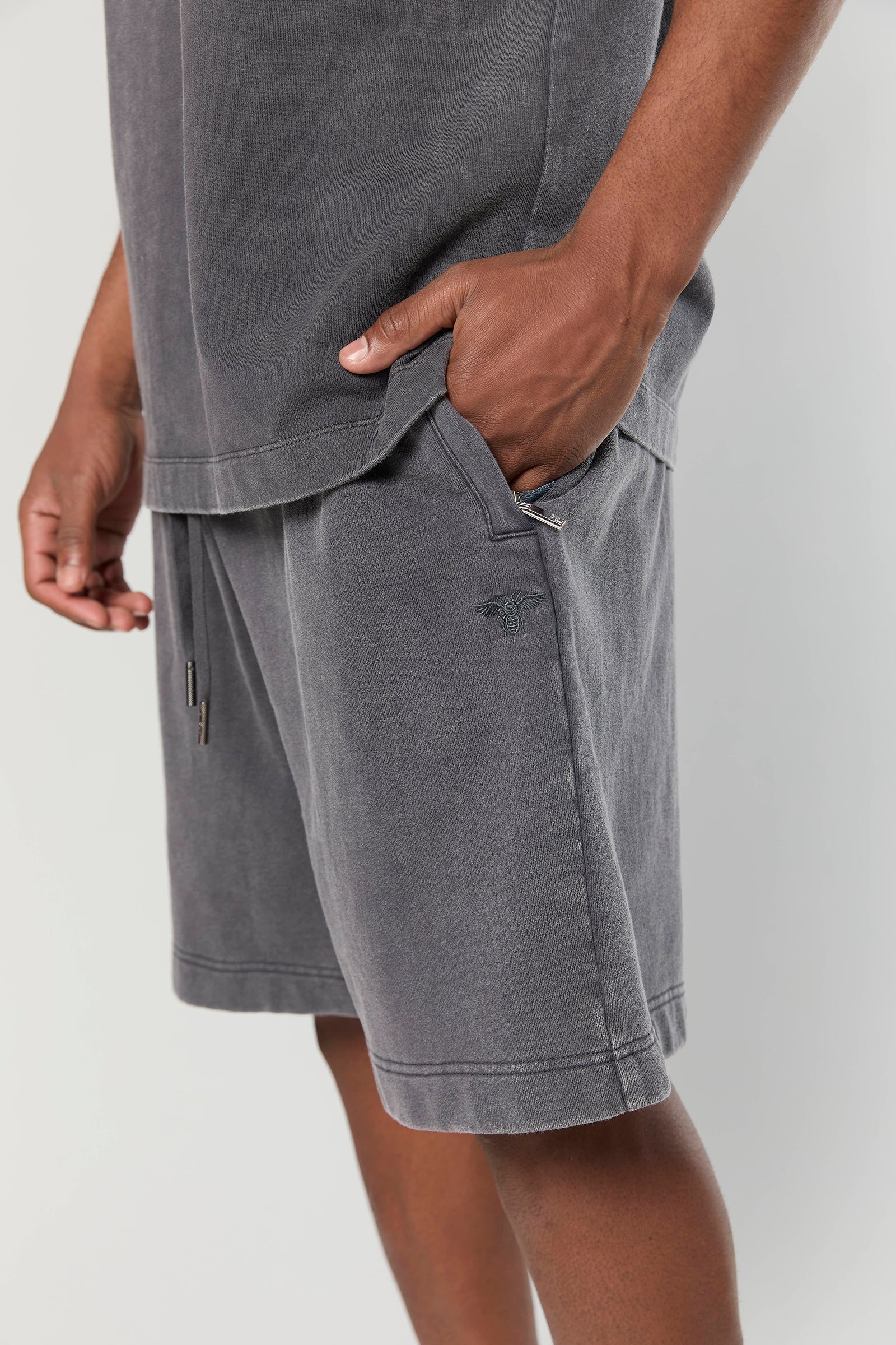 מכנס קצר 856 D.Gray Wash