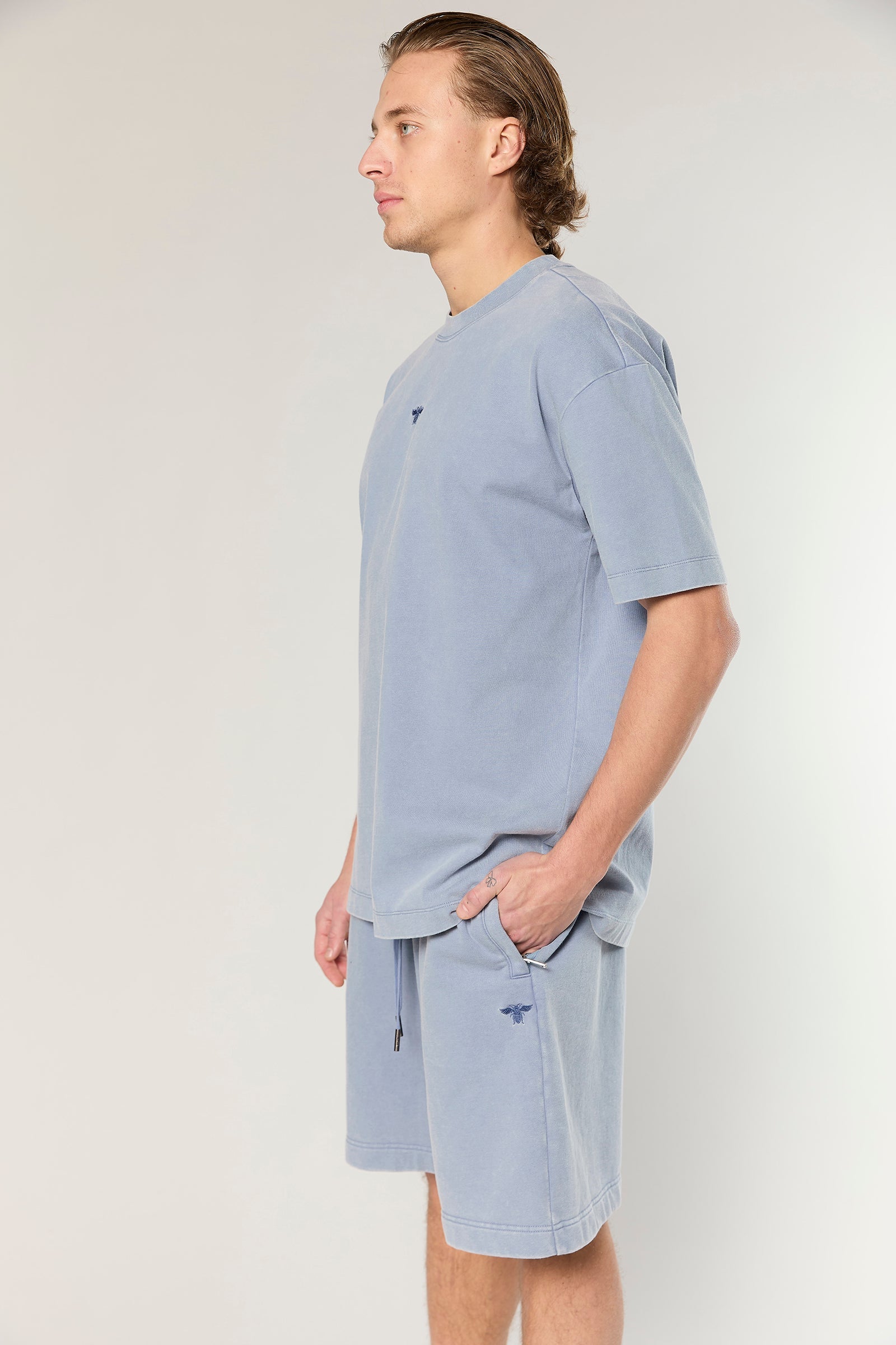 מכנס קצר 856 L.Blue Wash