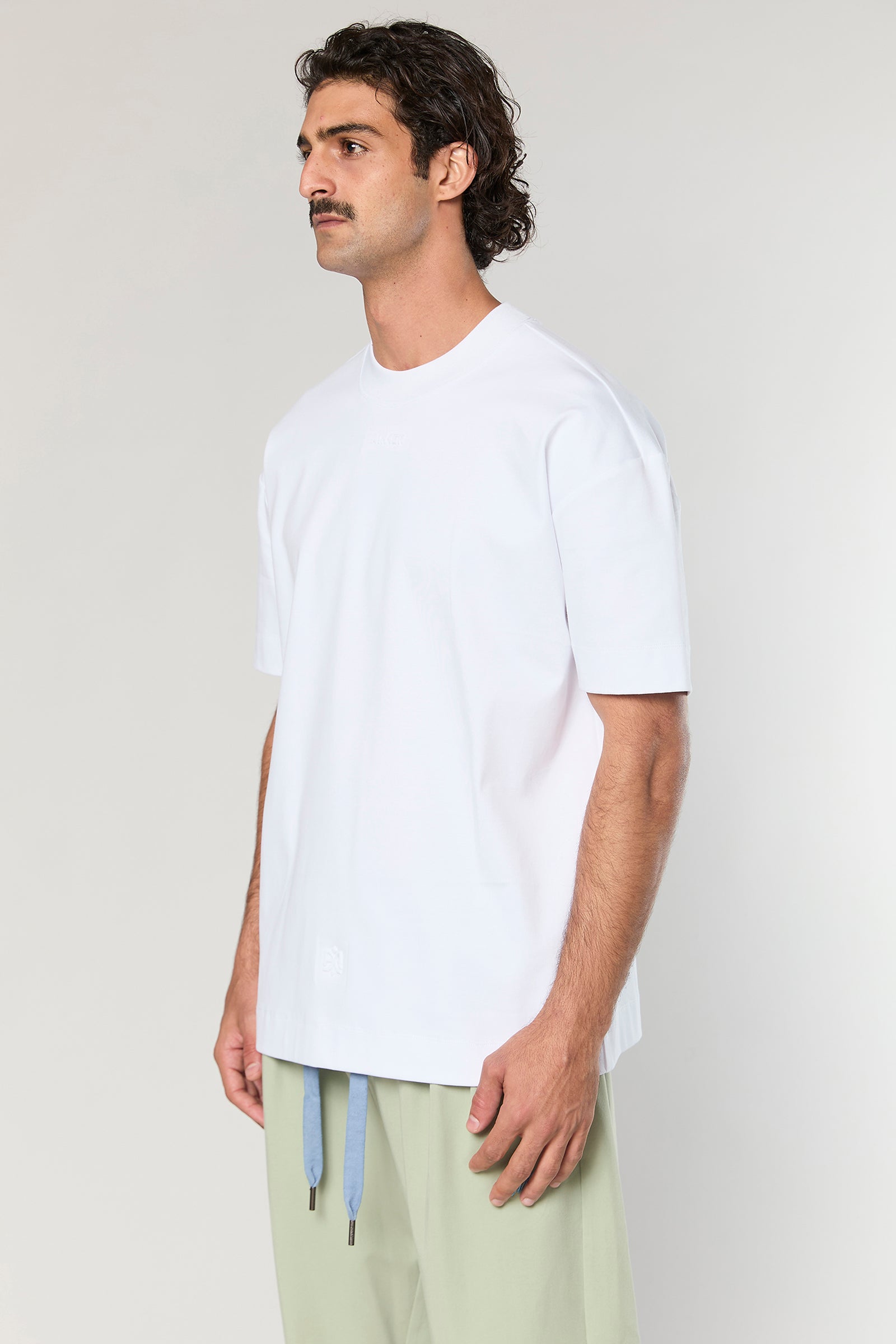 חולצה קצרה Mercerized 761 White