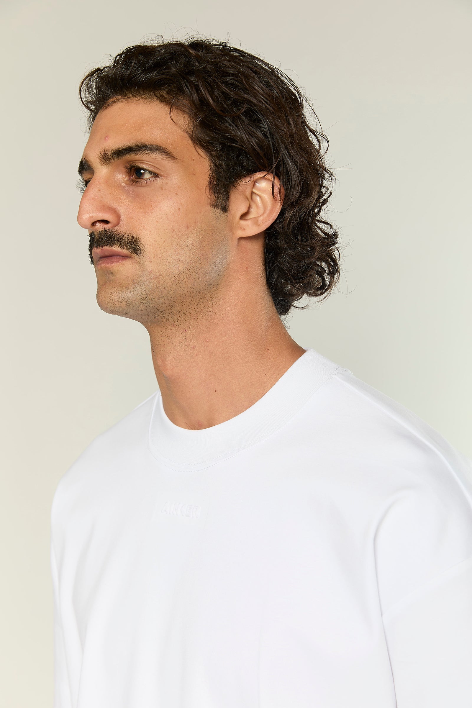 חולצה קצרה Mercerized 761 White