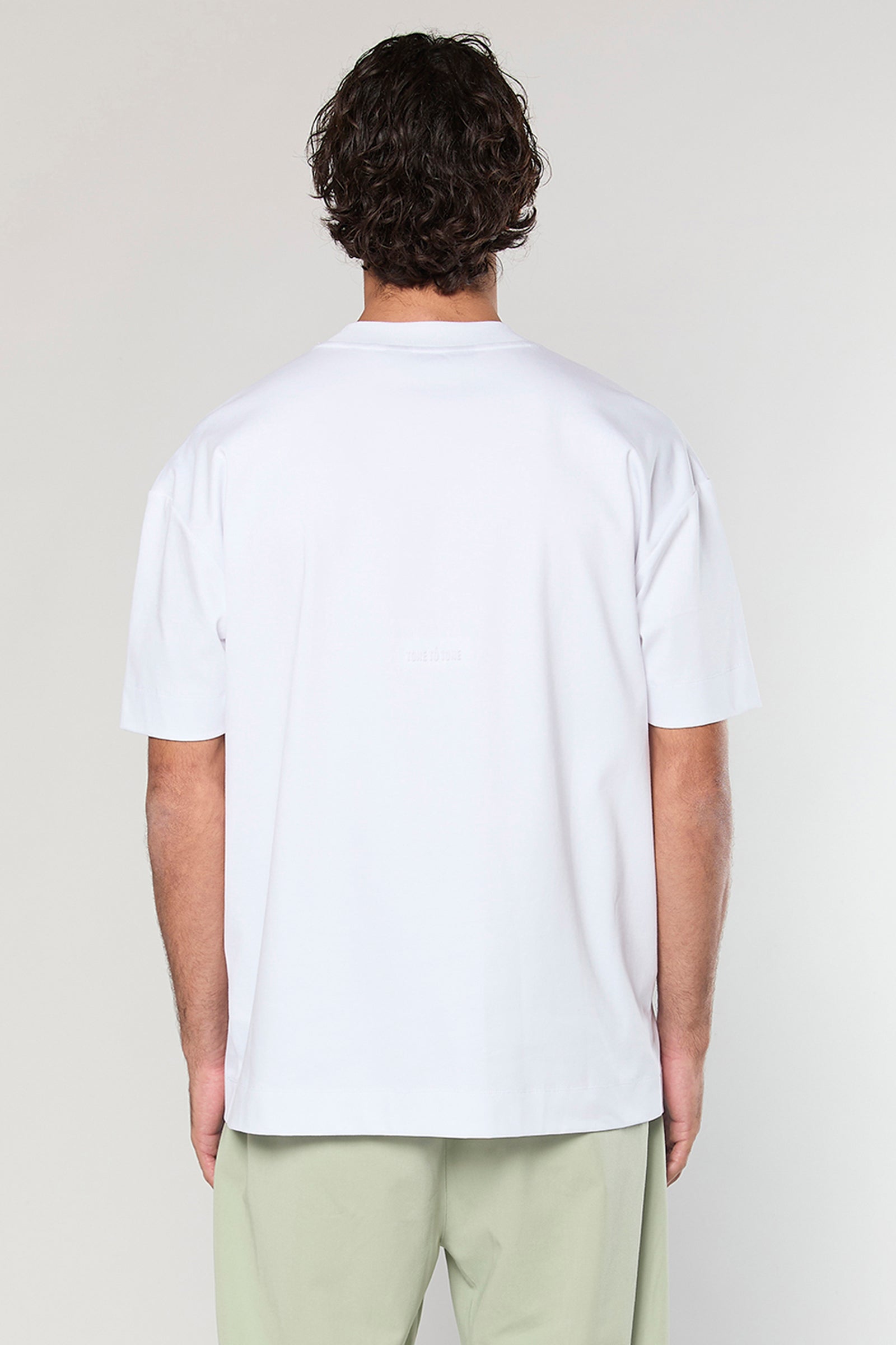 חולצה קצרה Mercerized 761 White