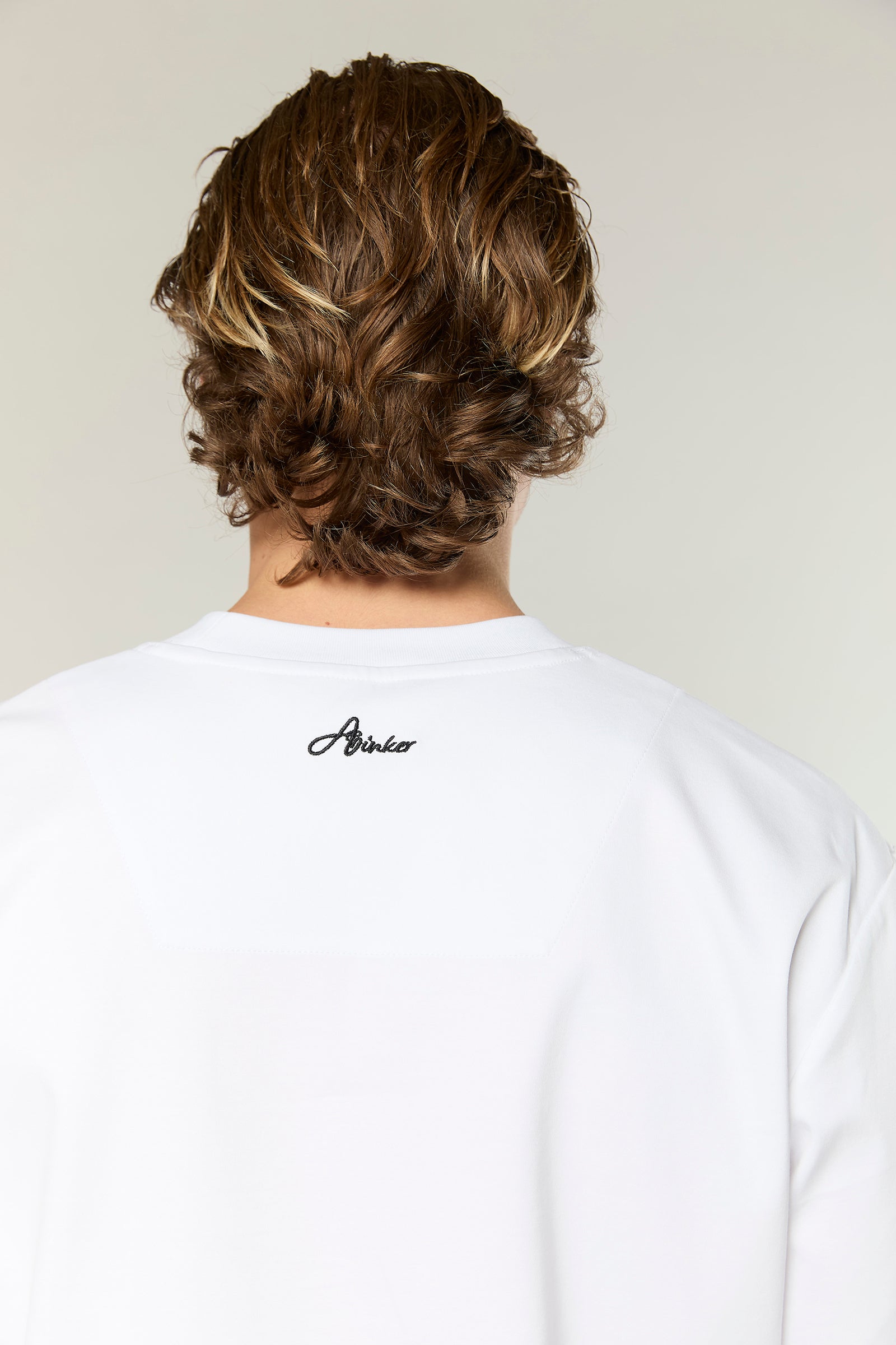 חולצת טישרט מרסריז 723 לבנה - Ainker