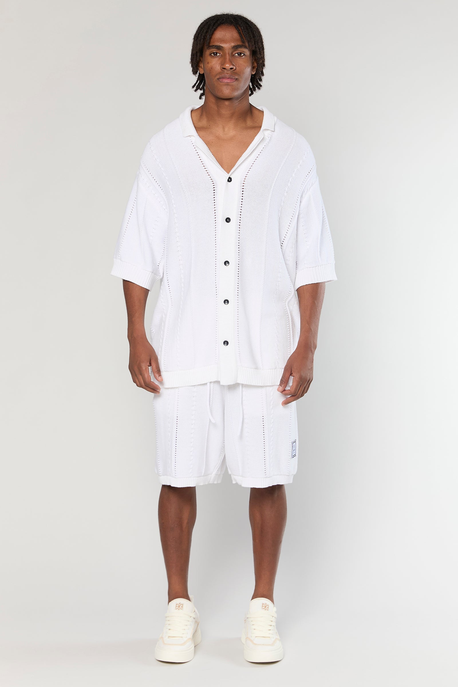 חולצה מכופתרת White 720