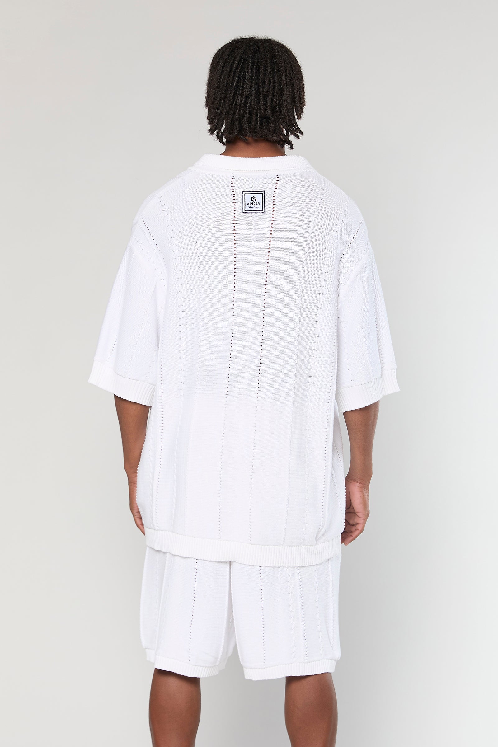 חולצה מכופתרת White 720