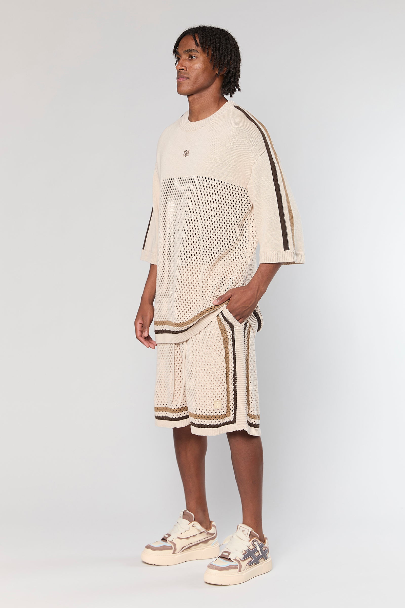חולצה קצרה Off-White Mesh 804