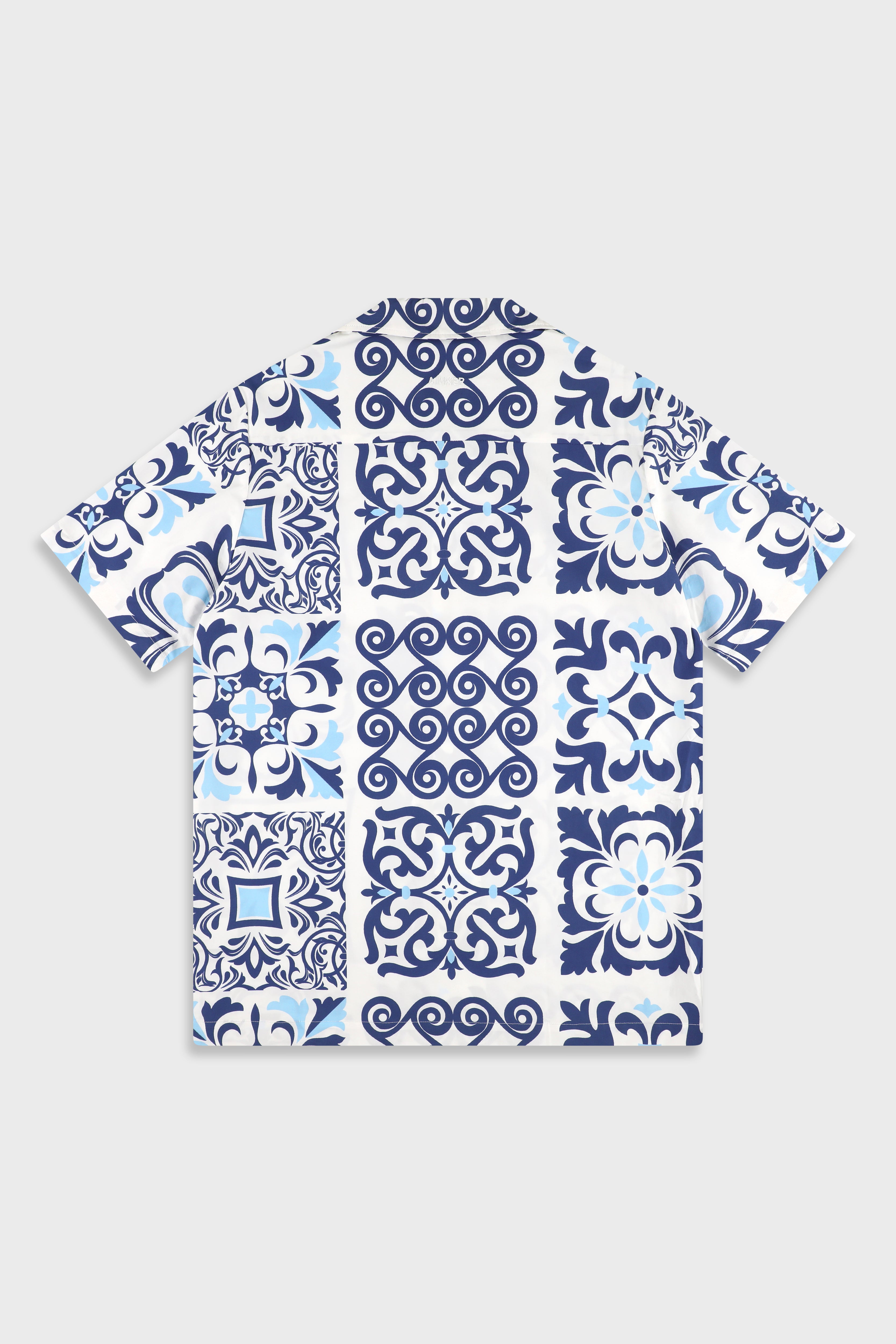 חולצה מכופתרת Cotton Poplin 840 Blue