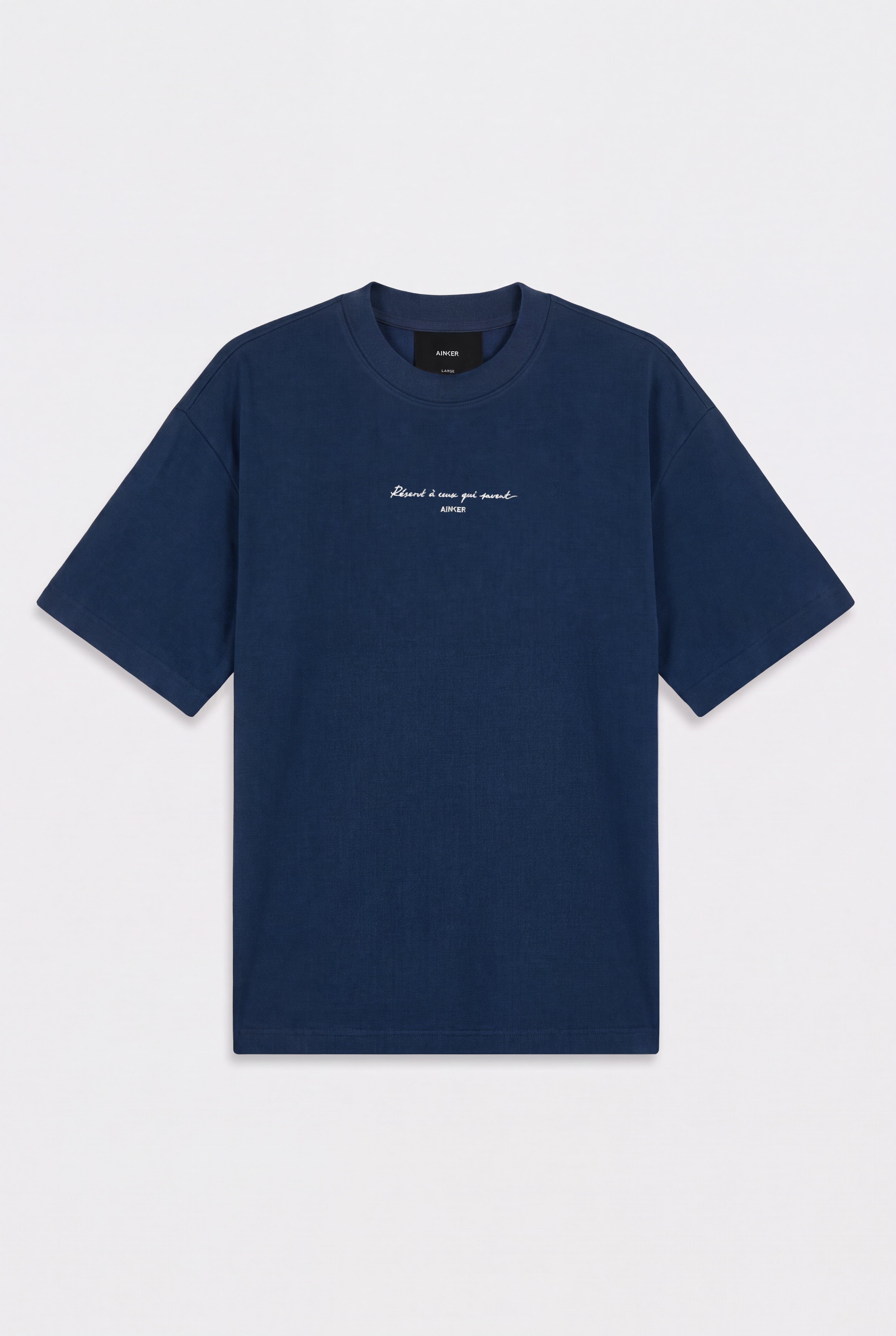חולצה קצרה Cotton 1035 Navy