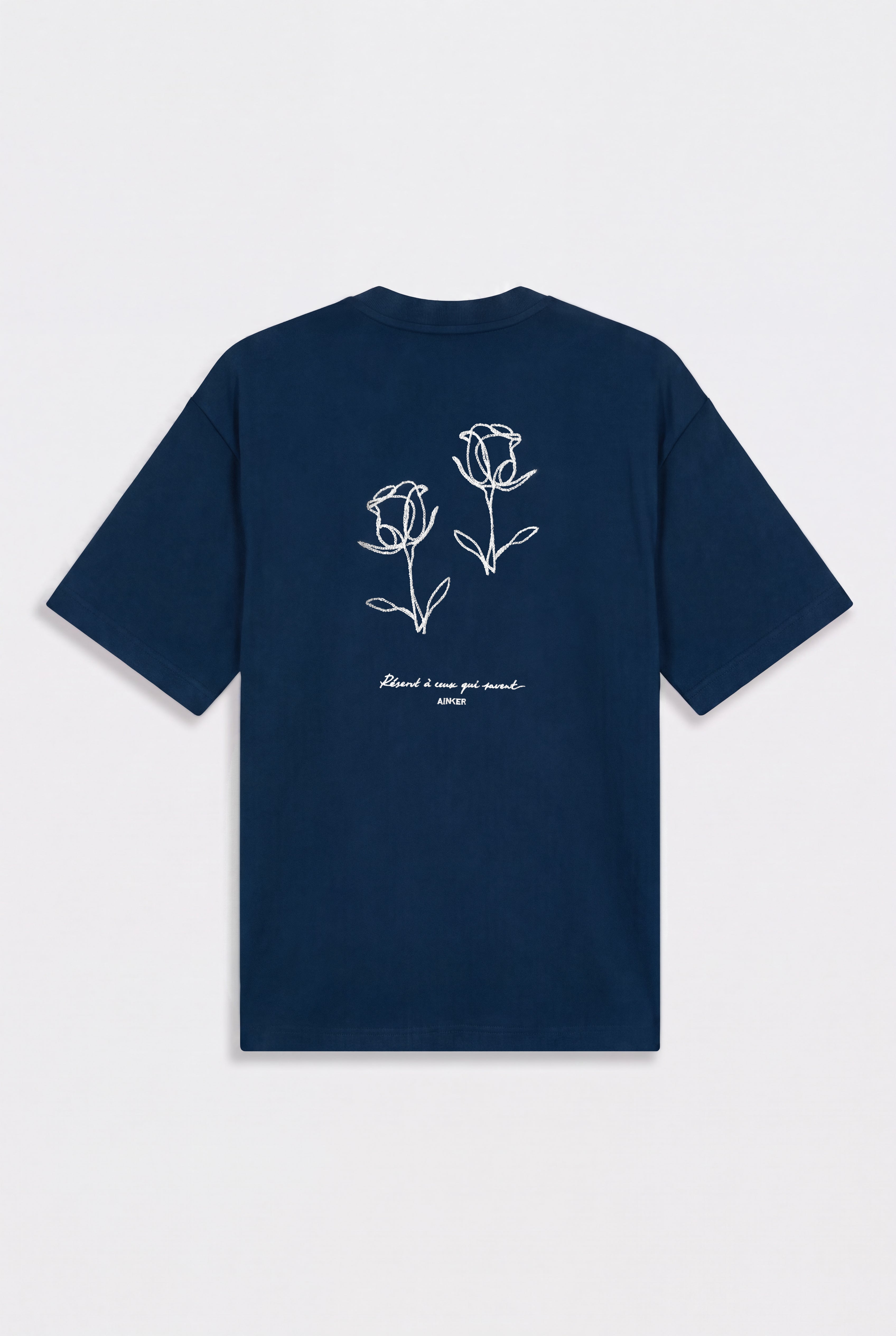 חולצה קצרה Cotton 1035 Navy