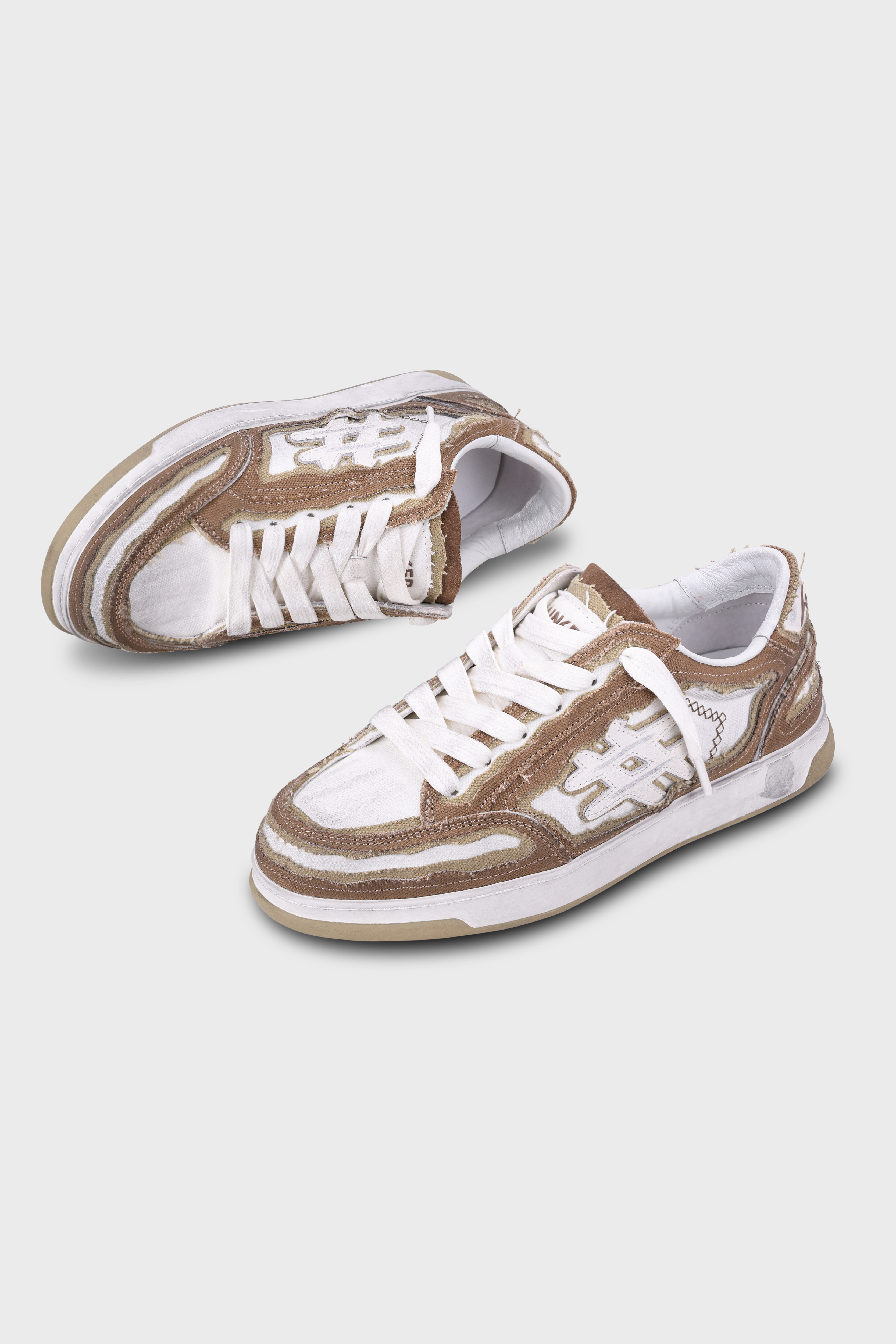 סניקרס Lay Up Canvas Brown Mocha