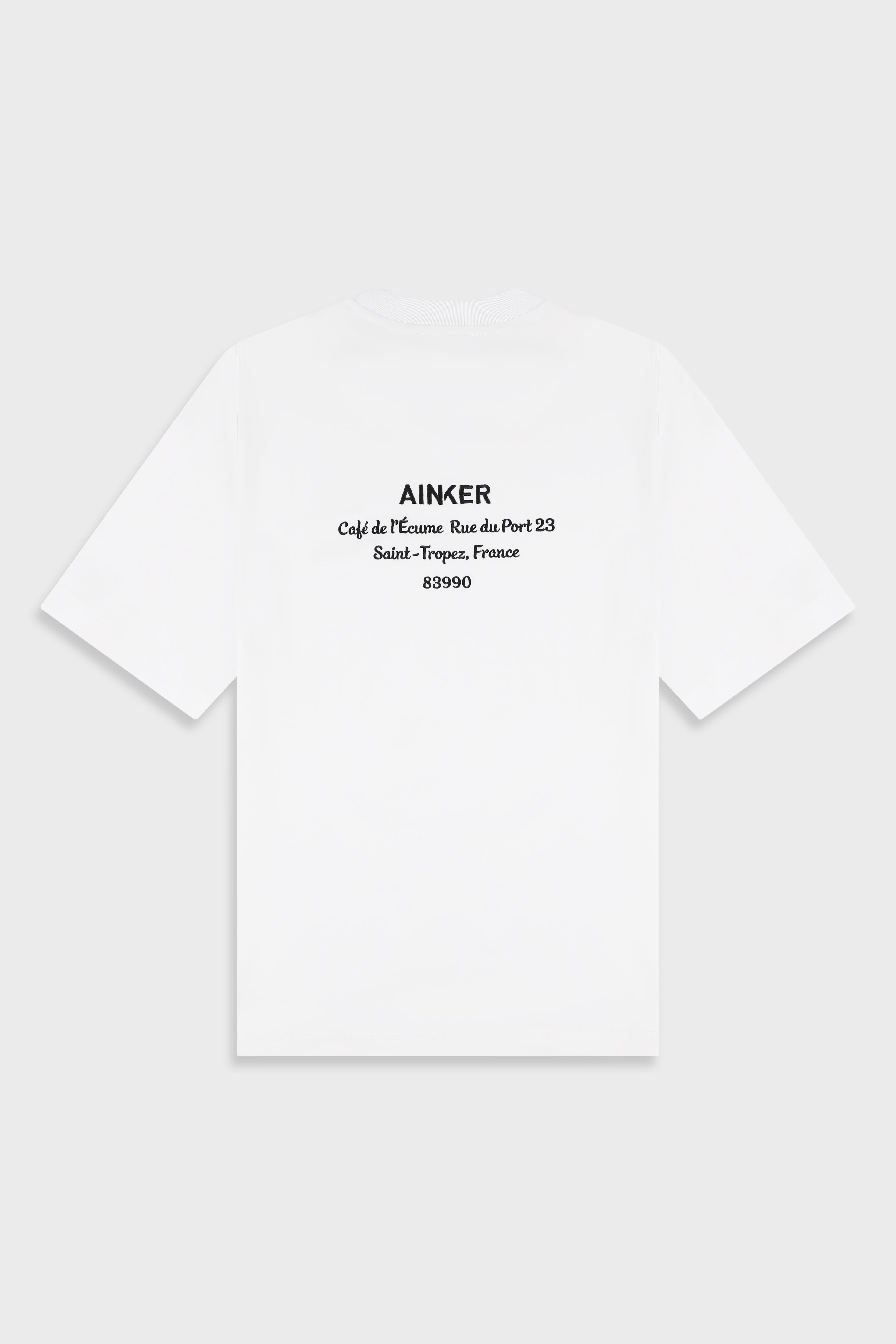 חולצת טישרט מרסריז 727 לבנה - Ainker