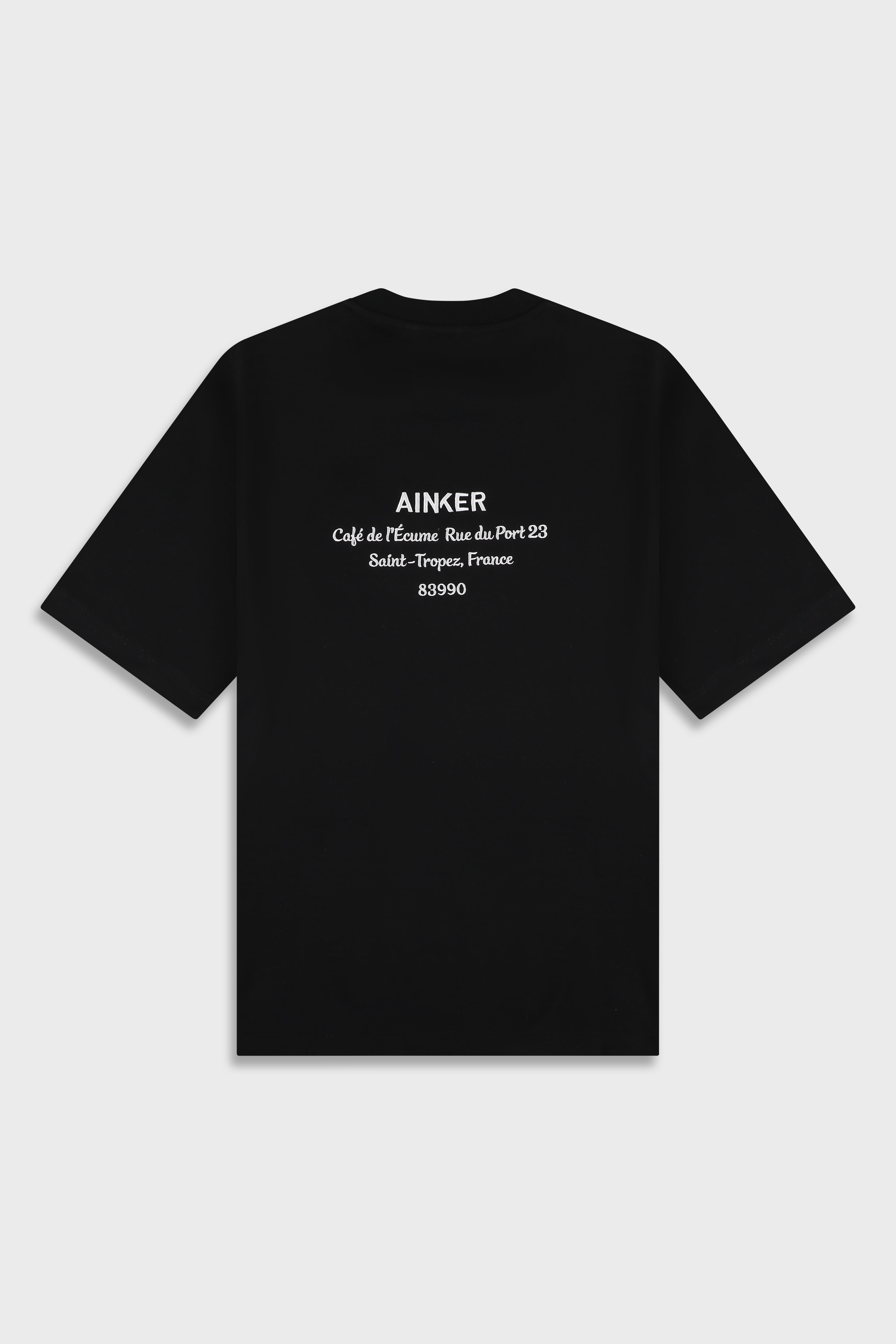 חולצת טישרט מרסריז 727 שחורה - Ainker