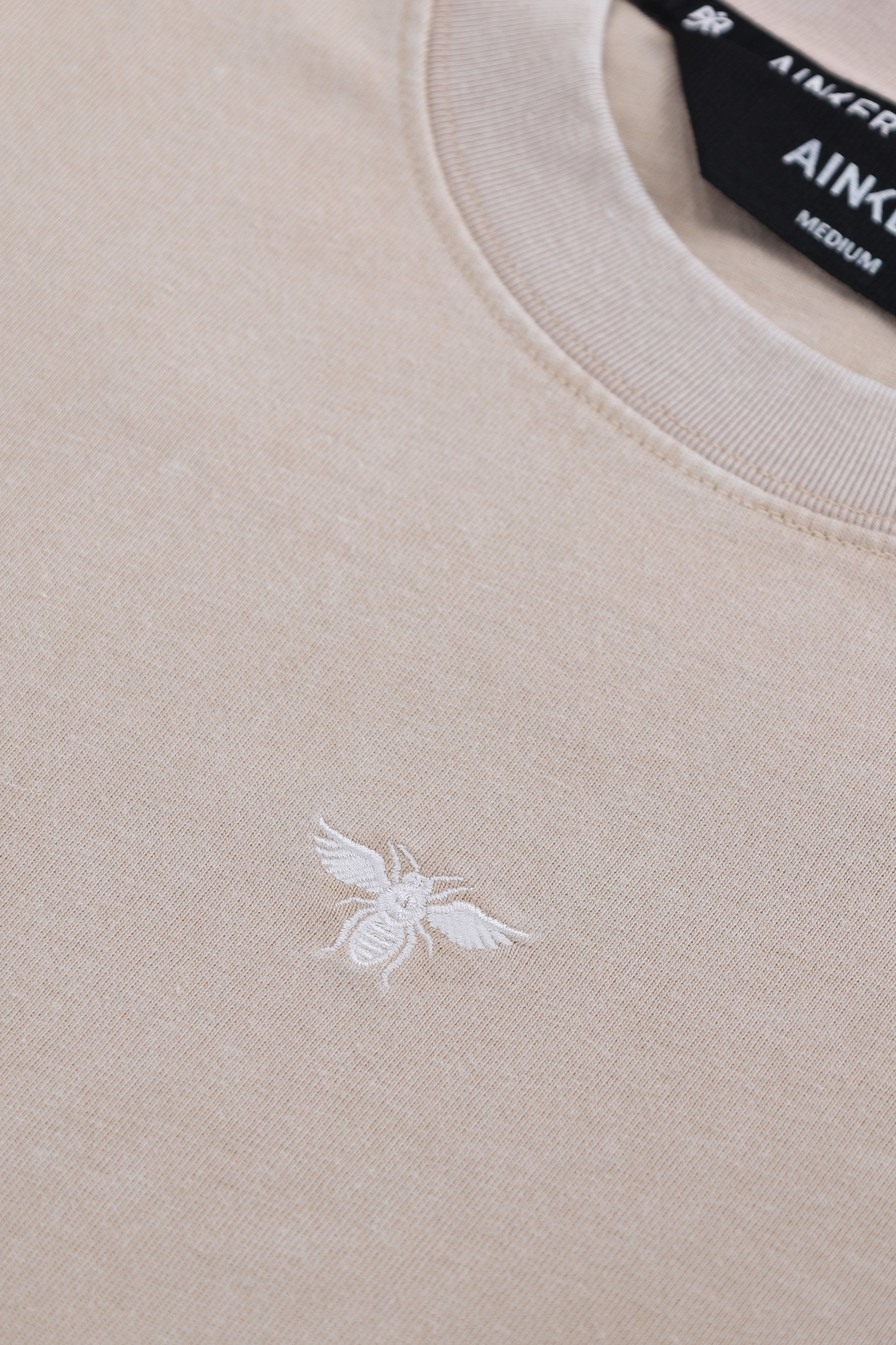 חולצה קצרה Cotton Wash 856 Beige