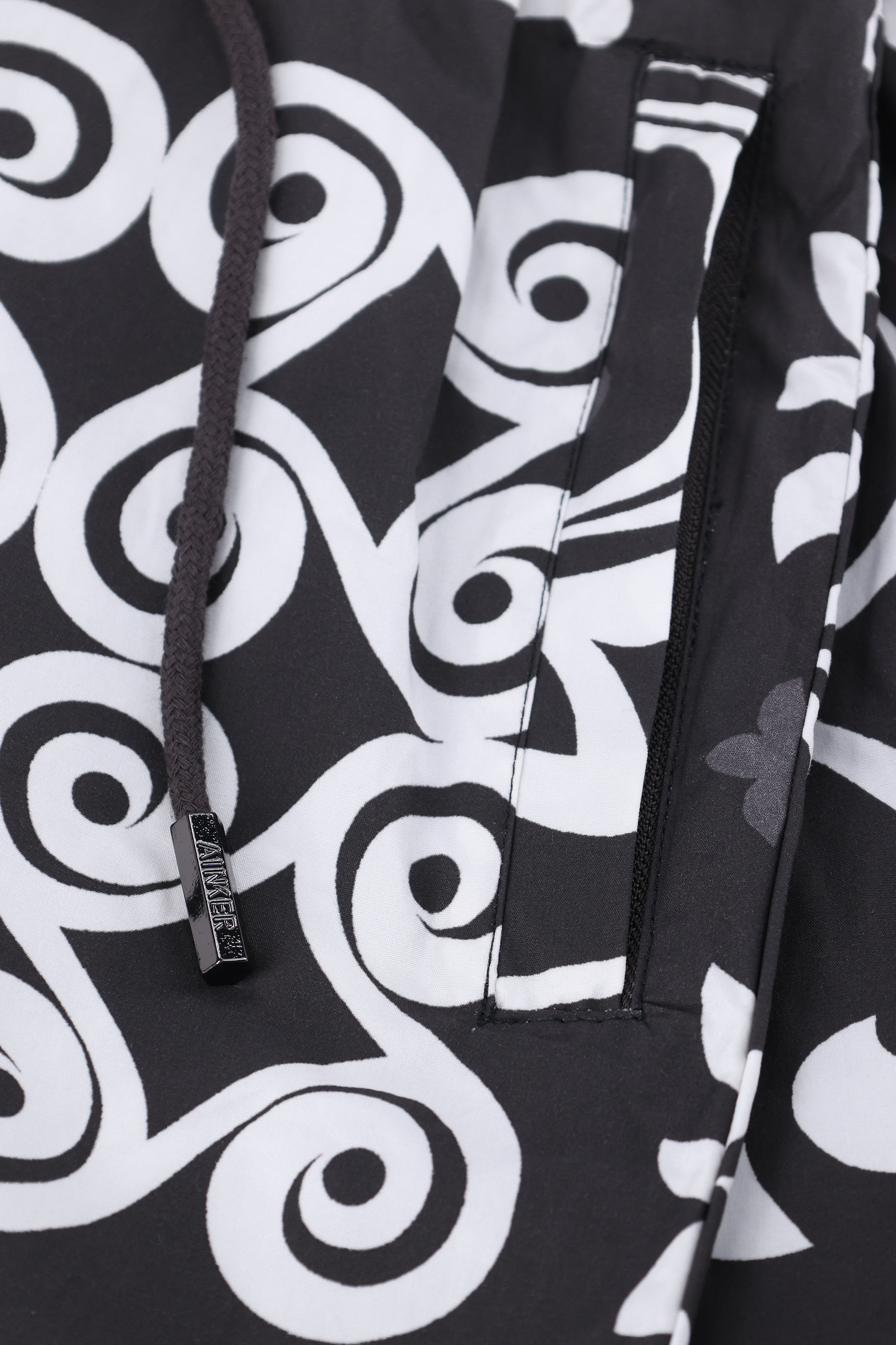 מכנס קצר Cotton Poplin 840 Black