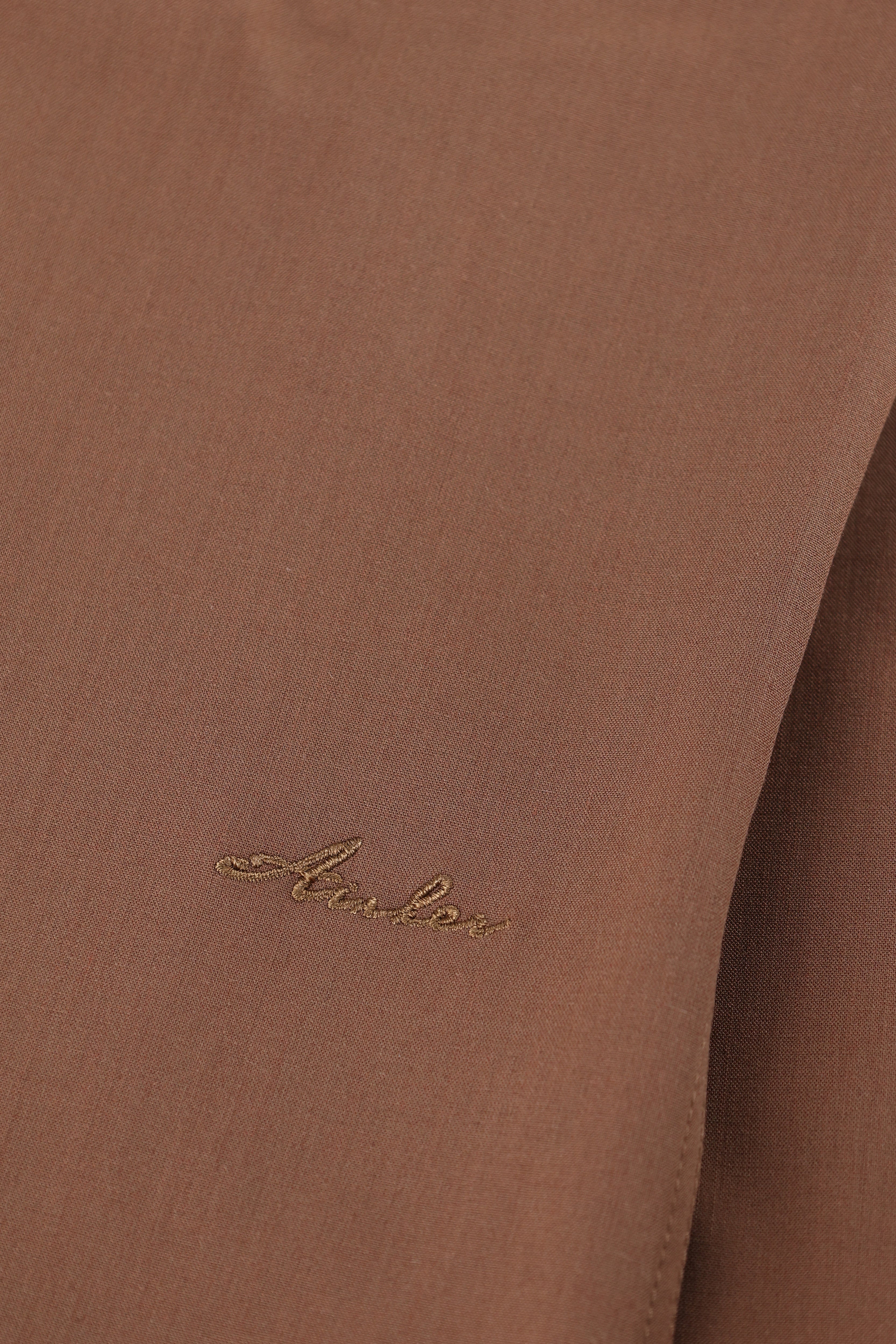 חולצה מכופתרת Wool Blend Mocha 779 Button