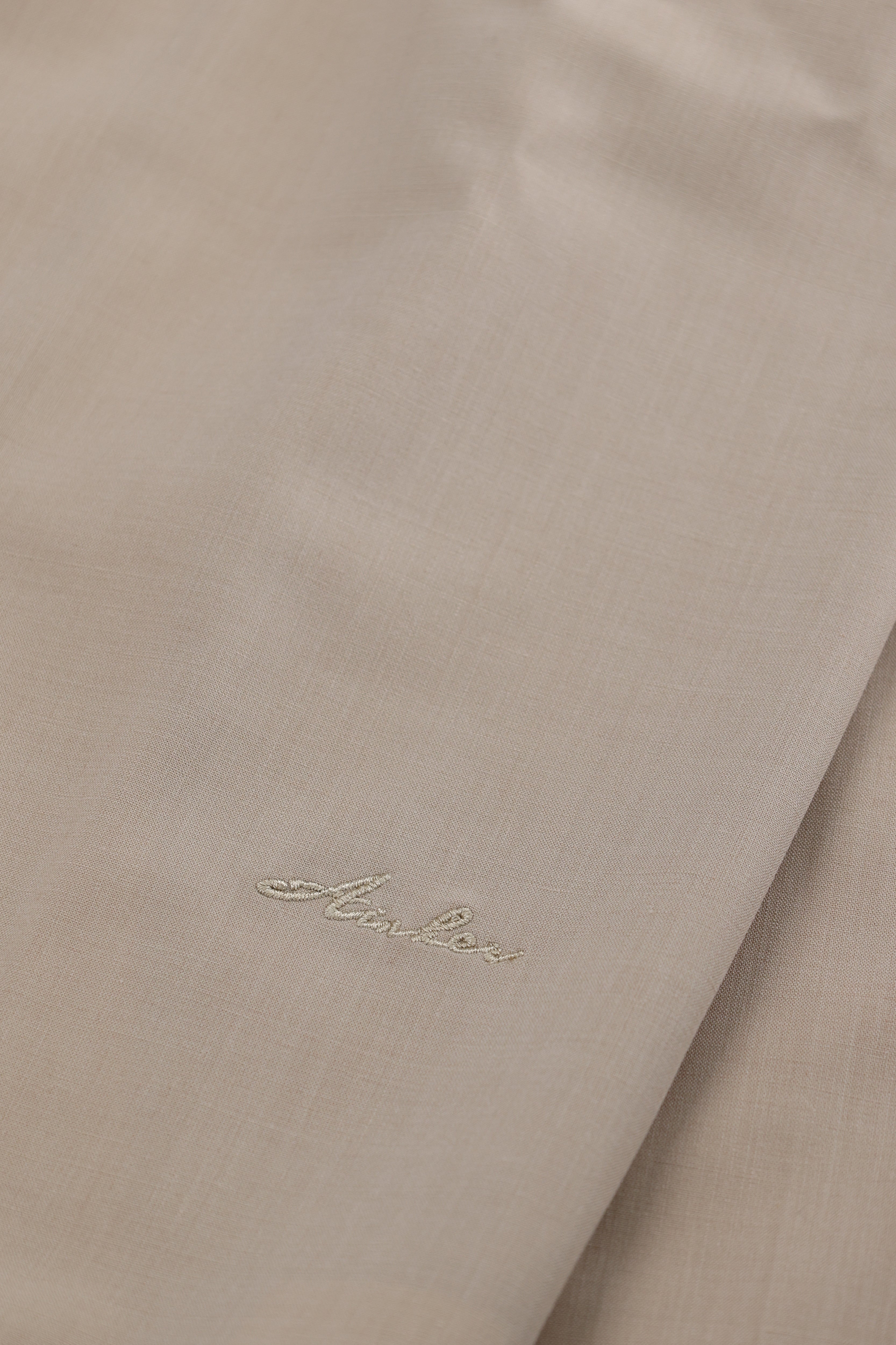 חולצה מכופתרת Wool Blend Beige 779 Button